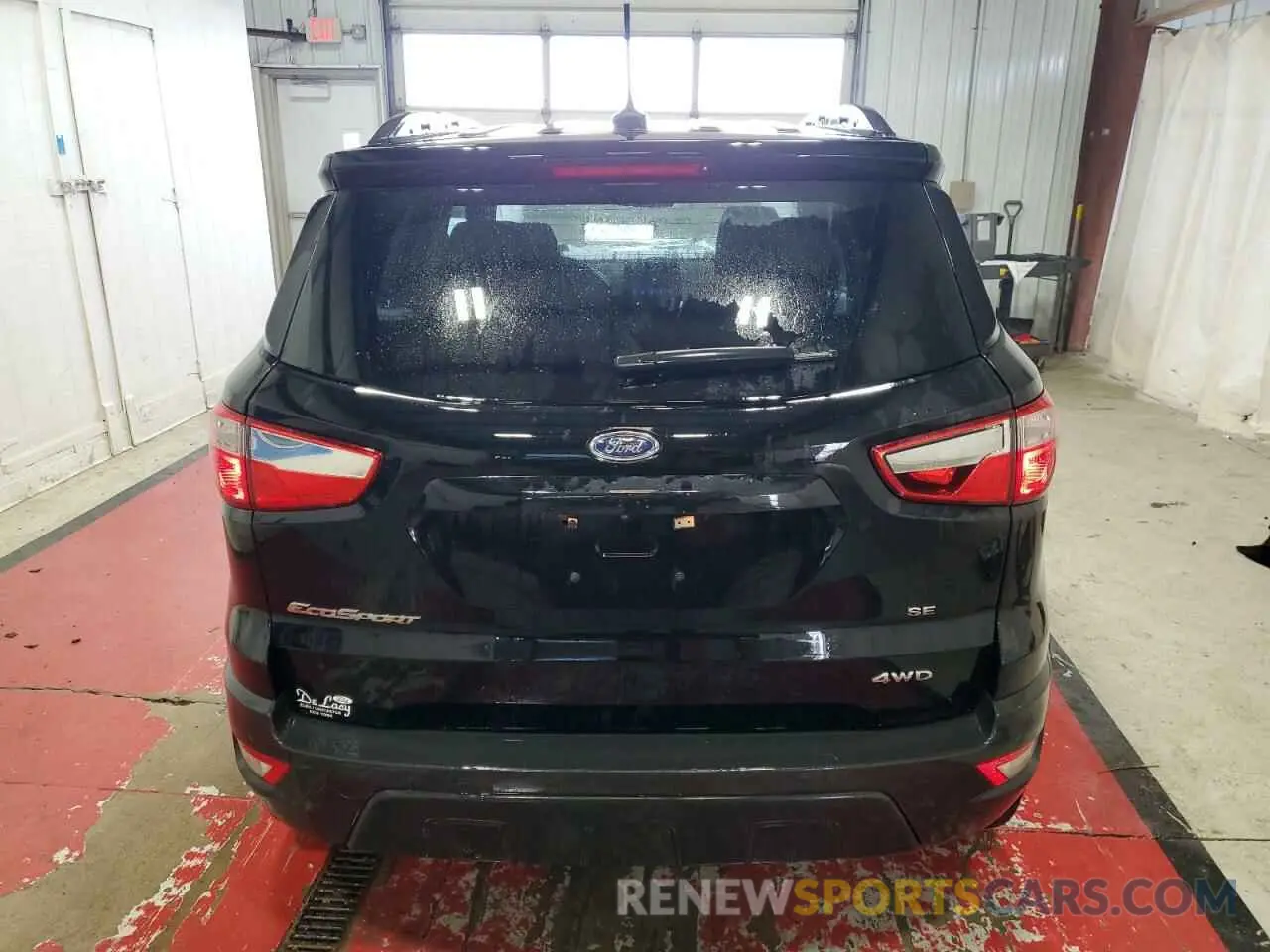 6 Photograph of a damaged car MAJ6S3GL9LC338110 FORD ECOSPORT 2020
