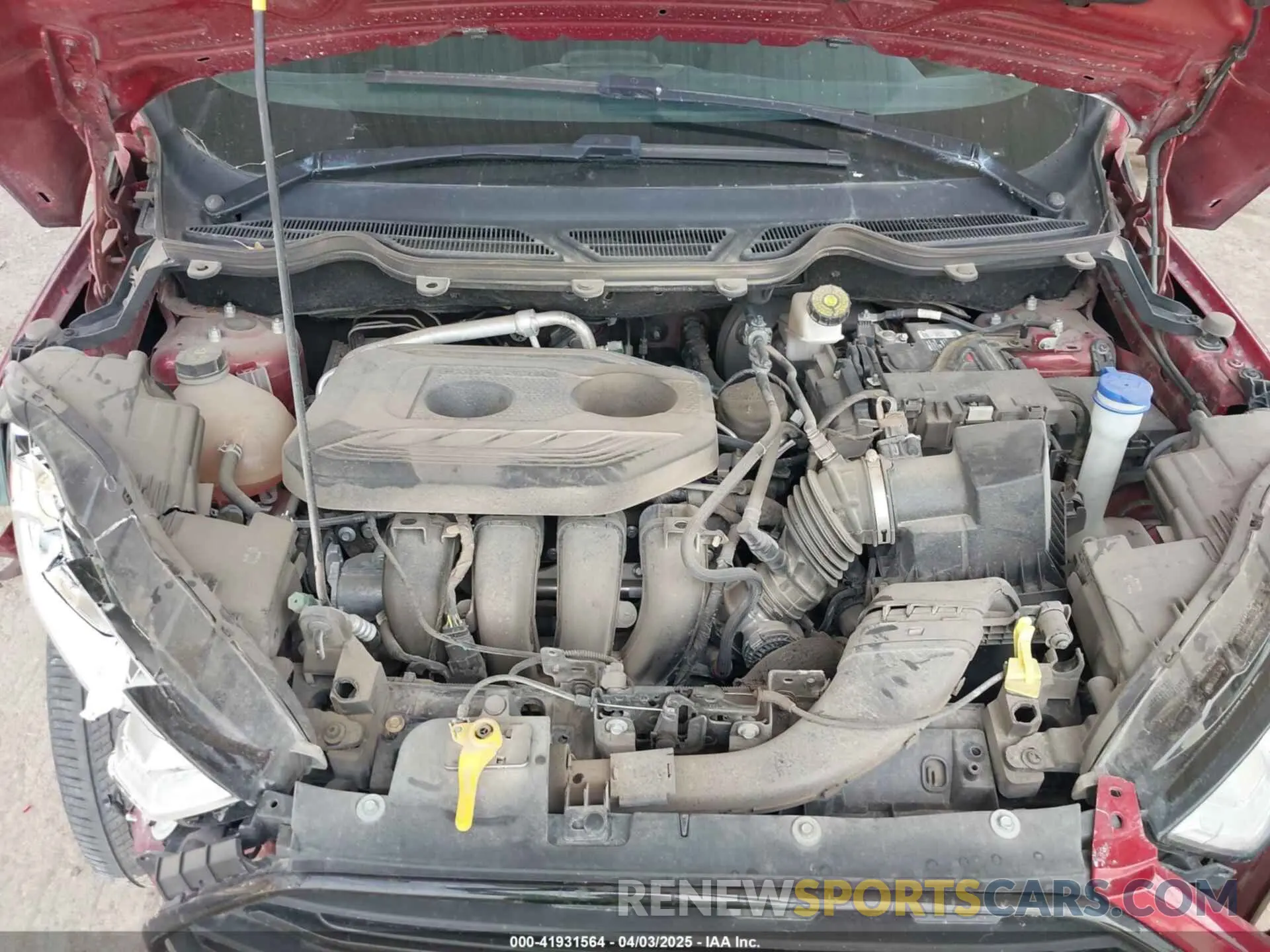 10 Photograph of a damaged car MAJ6S3GL9LC376050 FORD ECOSPORT 2020