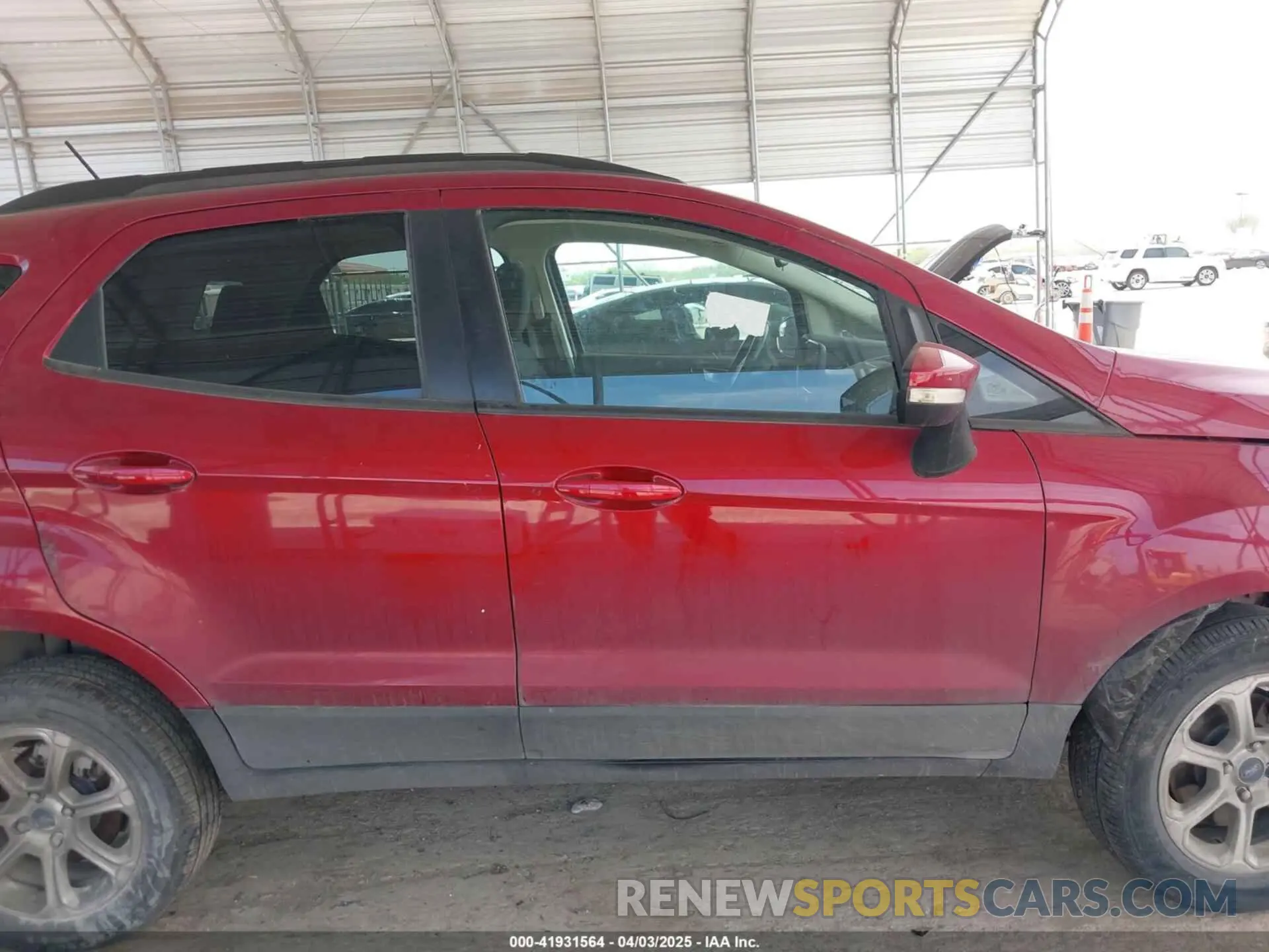 13 Photograph of a damaged car MAJ6S3GL9LC376050 FORD ECOSPORT 2020