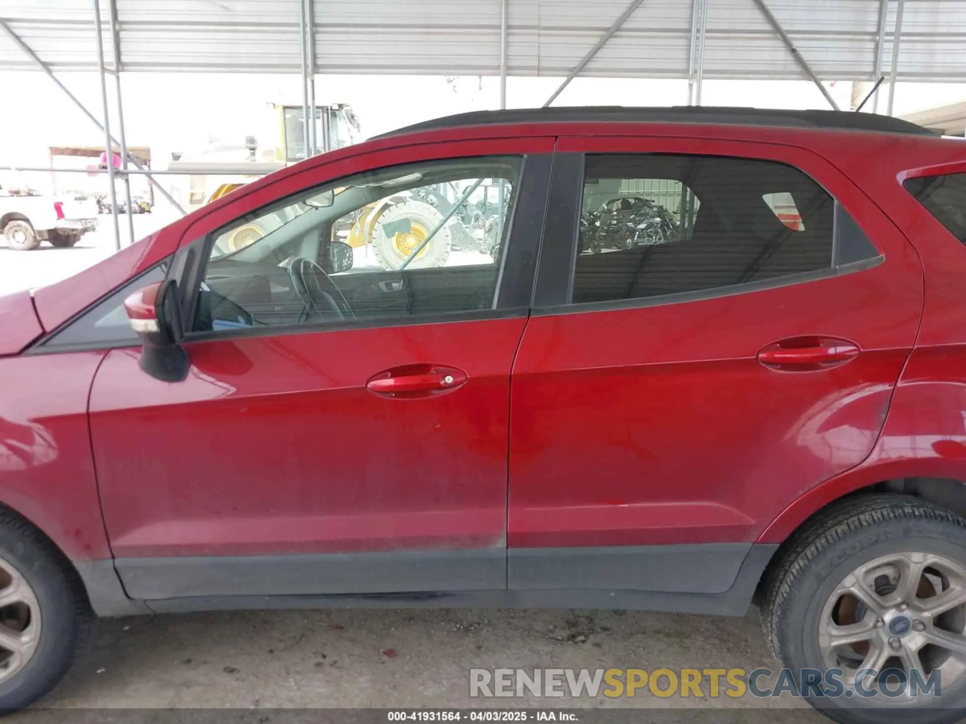 14 Photograph of a damaged car MAJ6S3GL9LC376050 FORD ECOSPORT 2020