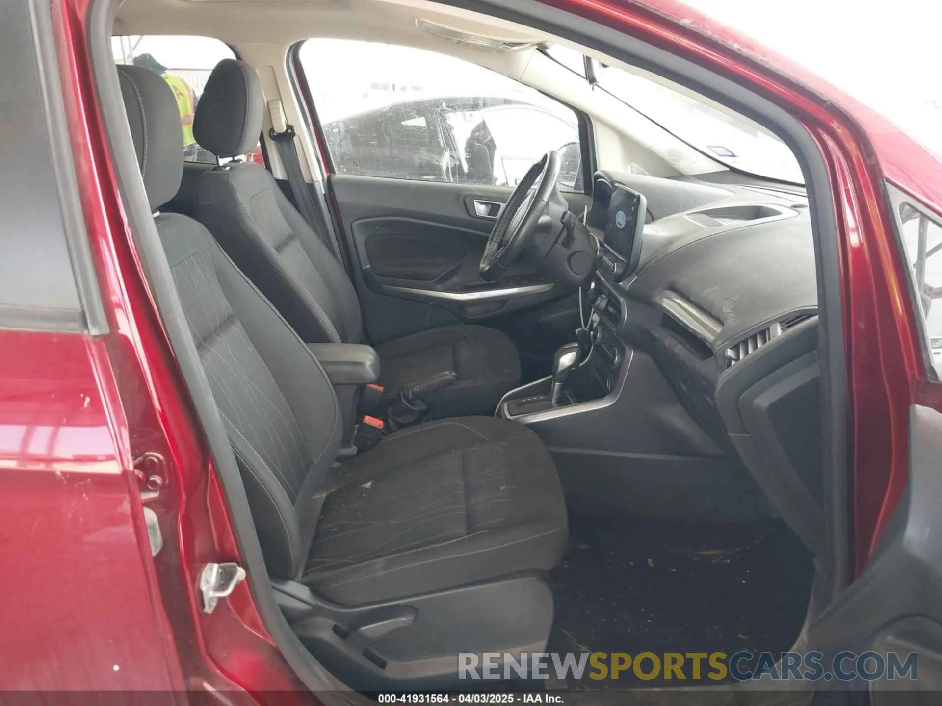 5 Photograph of a damaged car MAJ6S3GL9LC376050 FORD ECOSPORT 2020