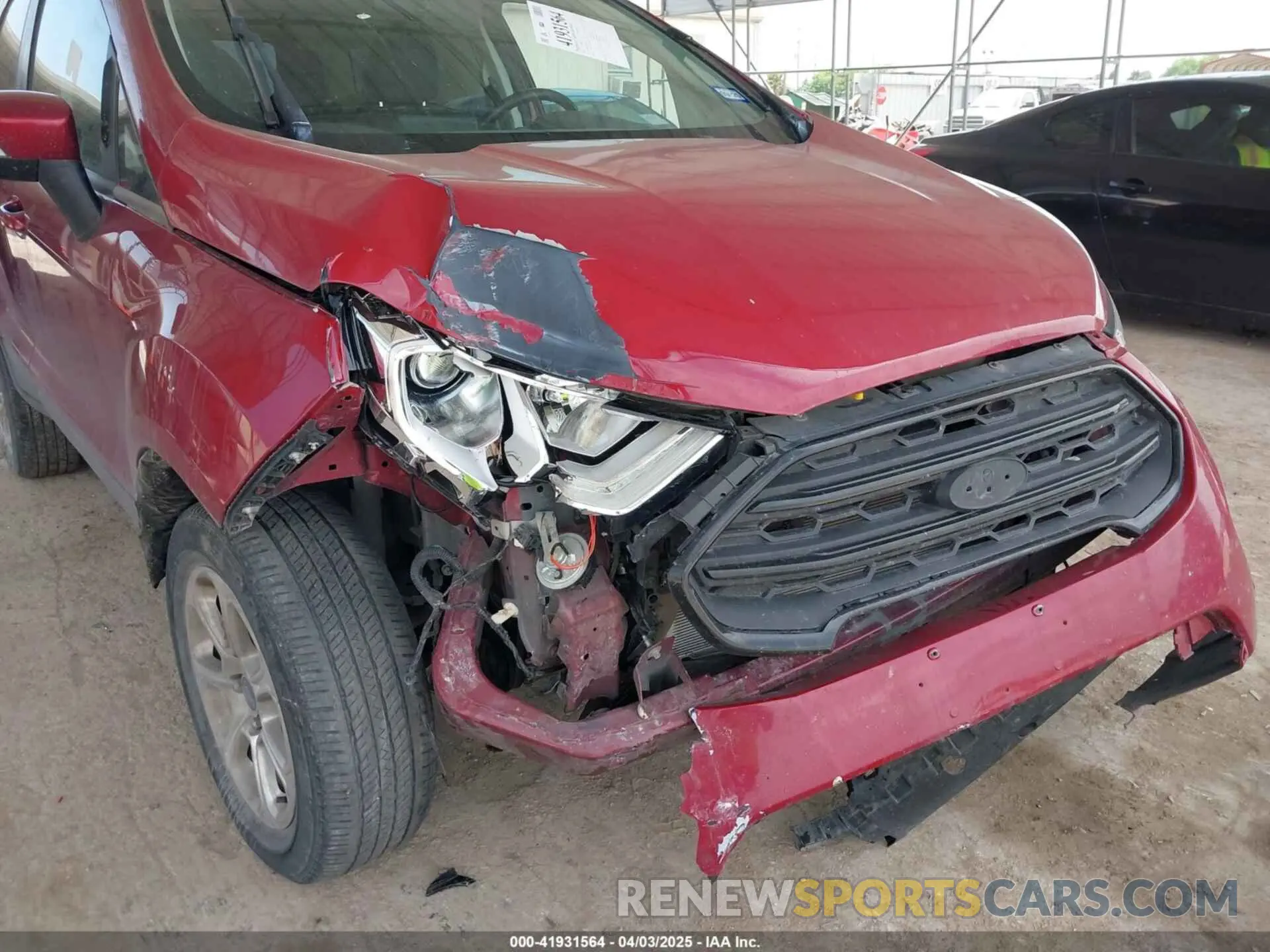 6 Photograph of a damaged car MAJ6S3GL9LC376050 FORD ECOSPORT 2020