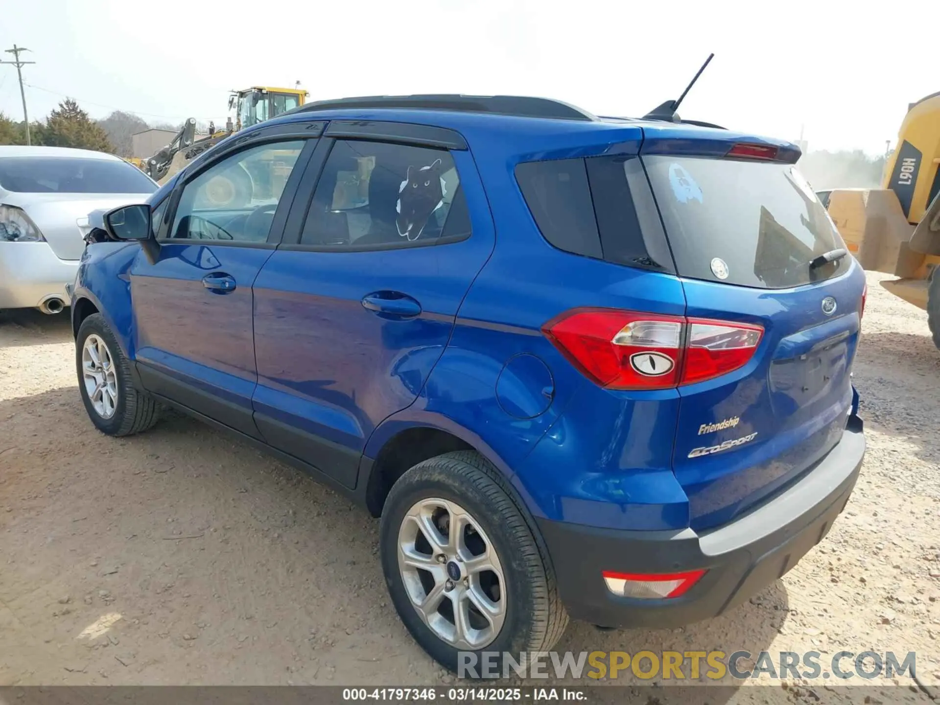 3 Photograph of a damaged car MAJ6S3GL9LC391034 FORD ECOSPORT 2020