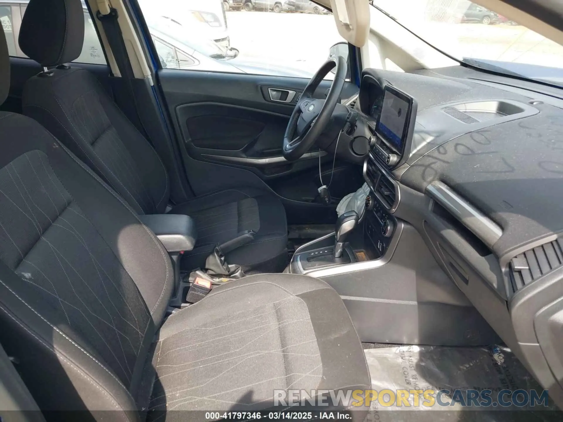 5 Photograph of a damaged car MAJ6S3GL9LC391034 FORD ECOSPORT 2020