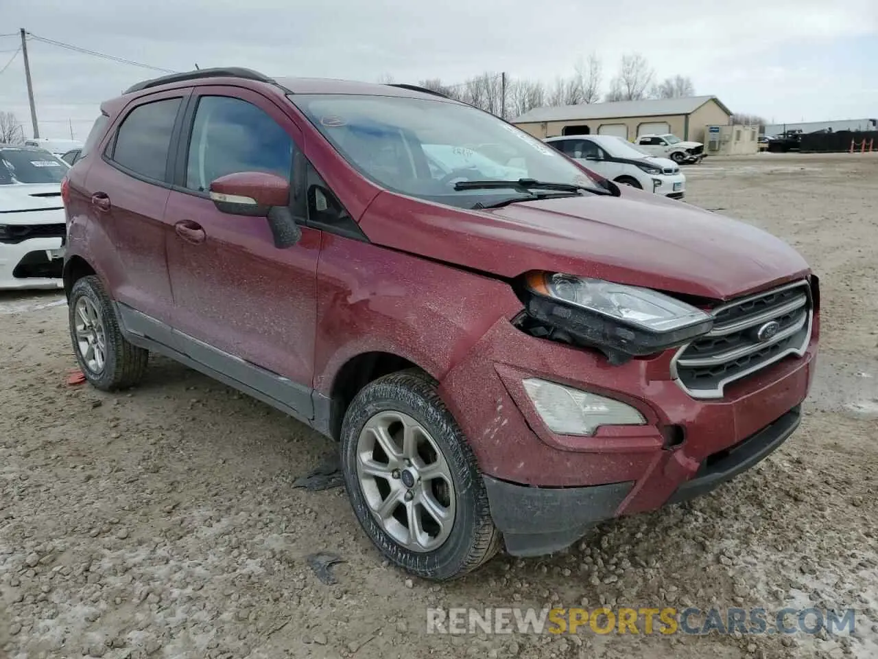 4 Photograph of a damaged car MAJ6S3GL9LC392930 FORD ECOSPORT 2020