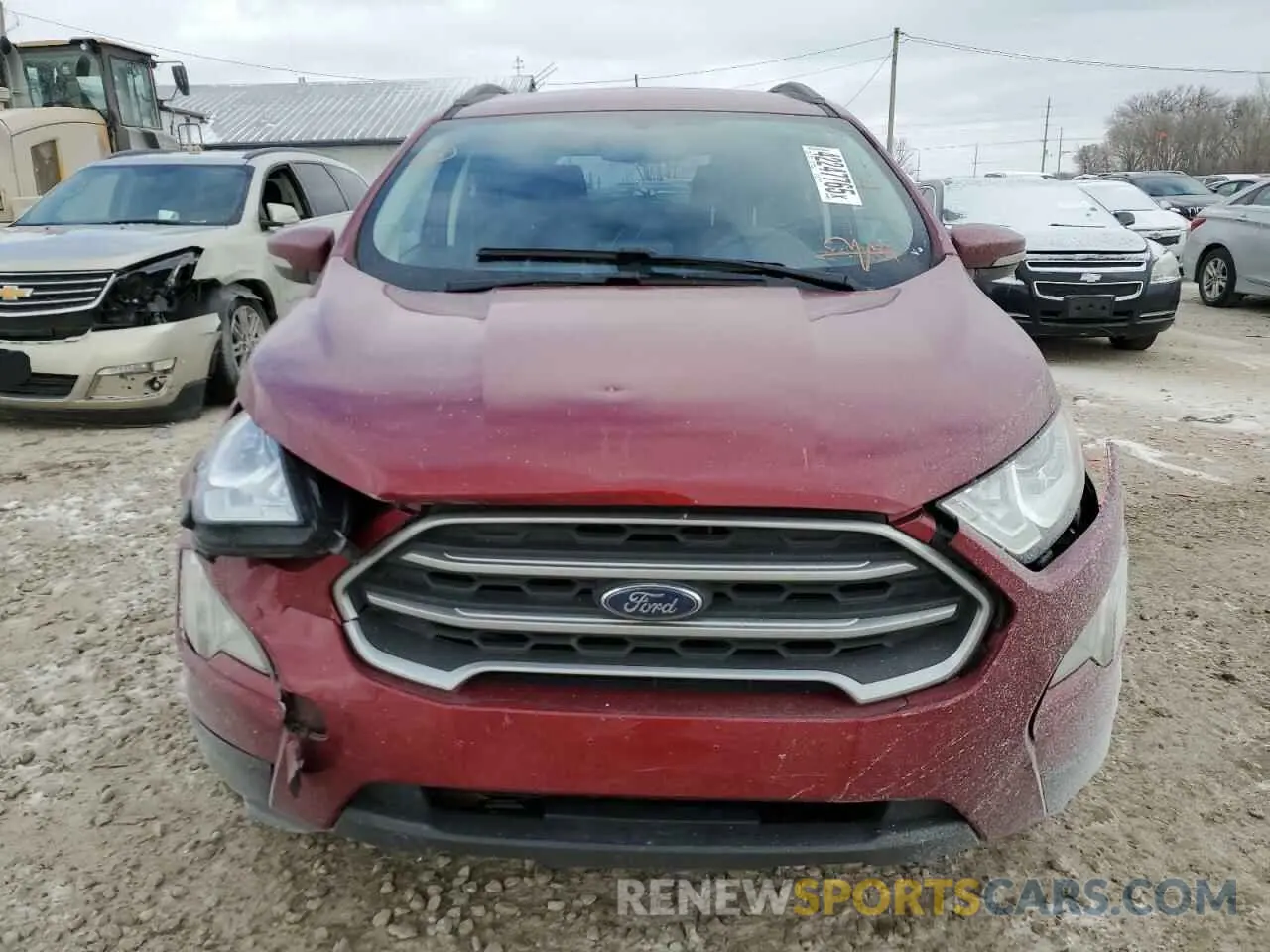 5 Photograph of a damaged car MAJ6S3GL9LC392930 FORD ECOSPORT 2020