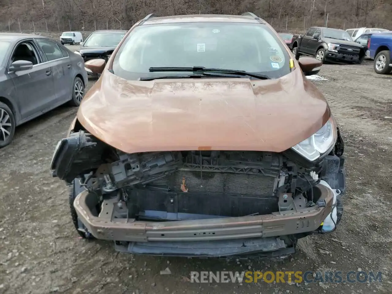 5 Photograph of a damaged car MAJ6S3GLXLC317881 FORD ECOSPORT 2020