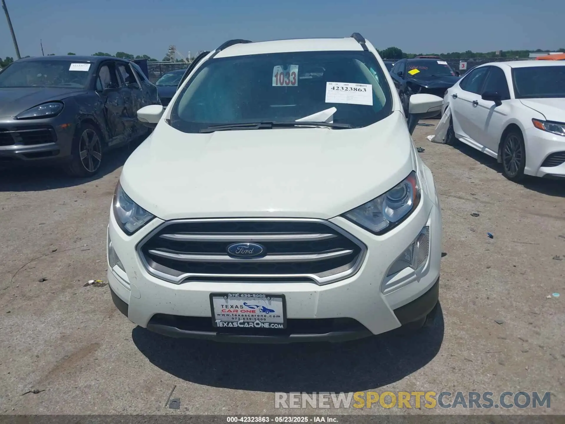 12 Photograph of a damaged car MAJ6S3GLXLC344921 FORD ECOSPORT 2020