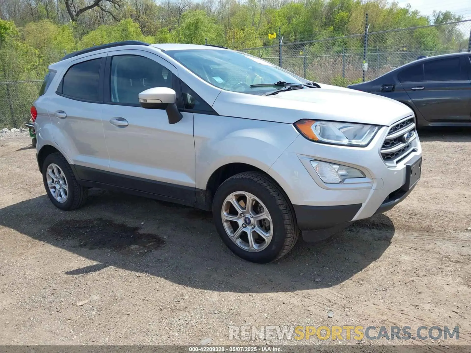 1 Photograph of a damaged car MAJ6S3GLXLC367129 FORD ECOSPORT 2020