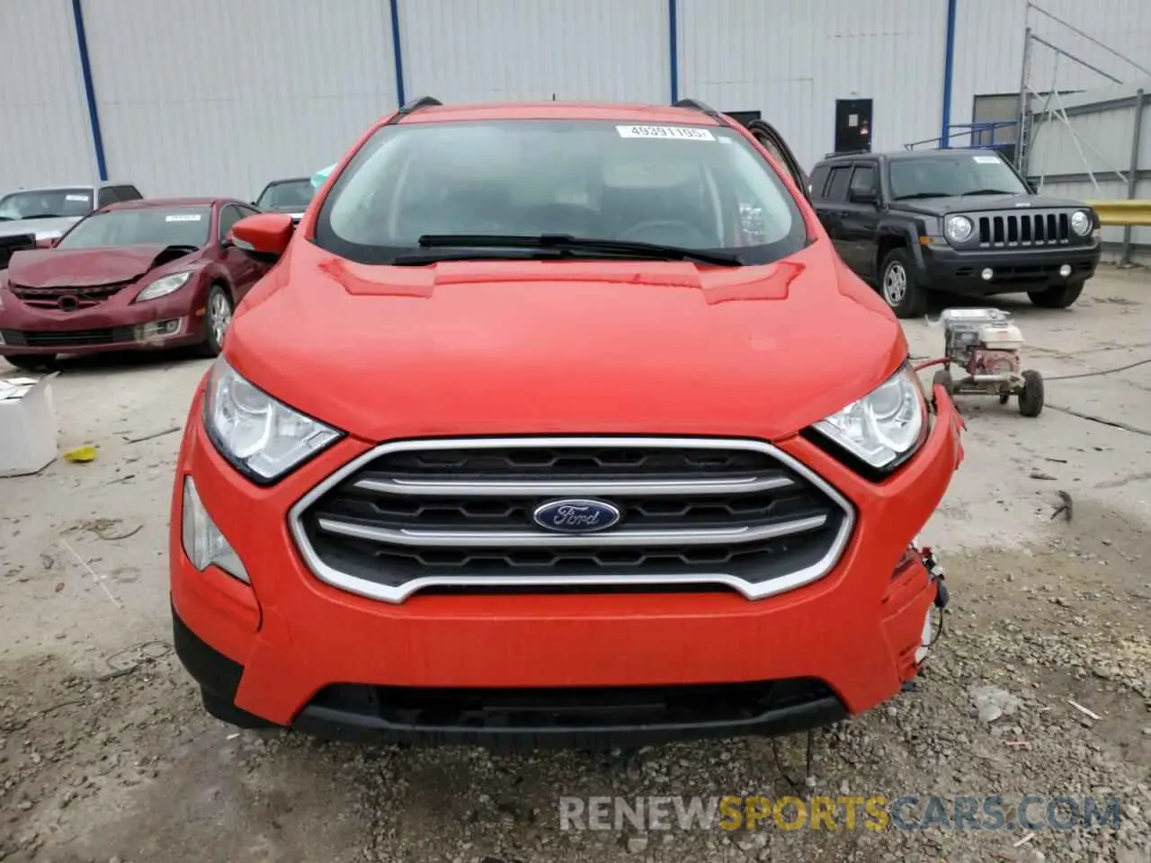 5 Photograph of a damaged car MAJ6S3GLXLC391835 FORD ECOSPORT 2020