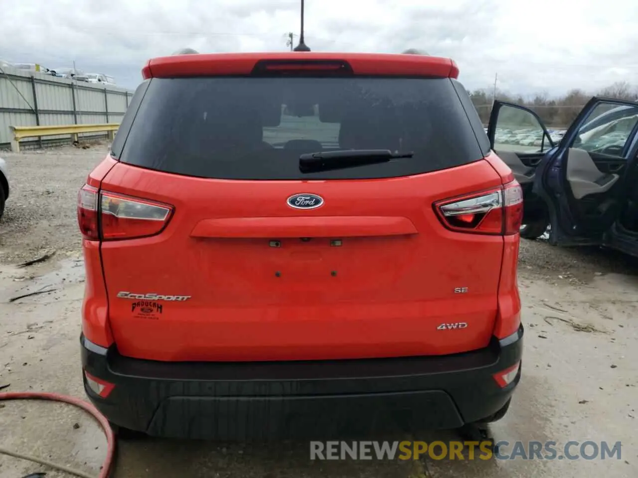 6 Photograph of a damaged car MAJ6S3GLXLC391835 FORD ECOSPORT 2020