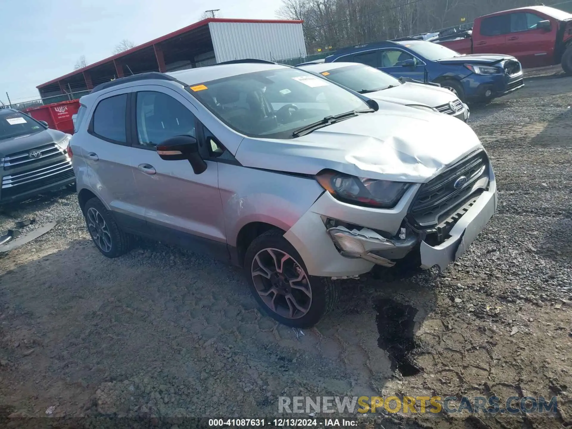 1 Photograph of a damaged car MAJ6S3JL0LC353961 FORD ECOSPORT 2020