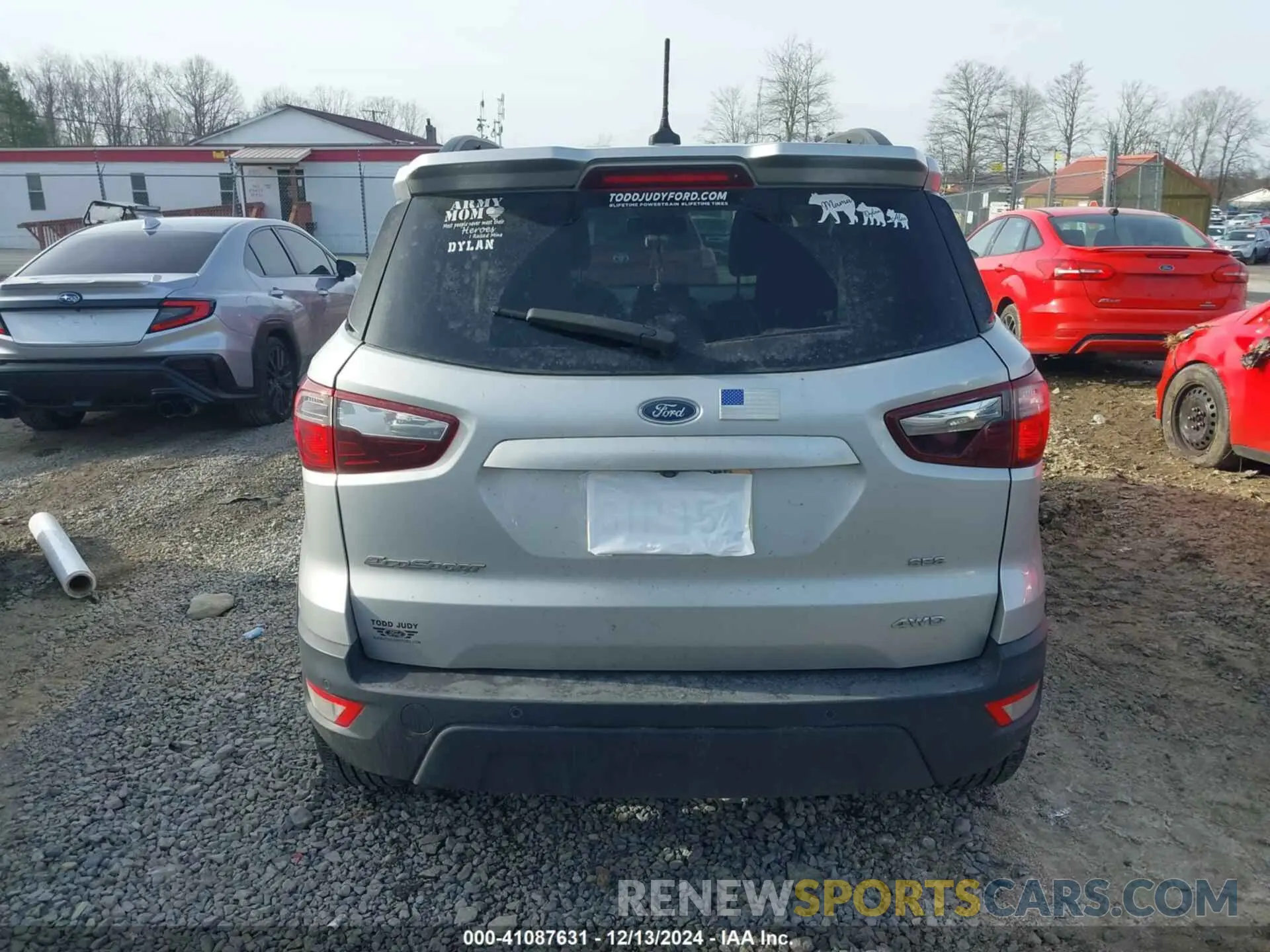16 Photograph of a damaged car MAJ6S3JL0LC353961 FORD ECOSPORT 2020
