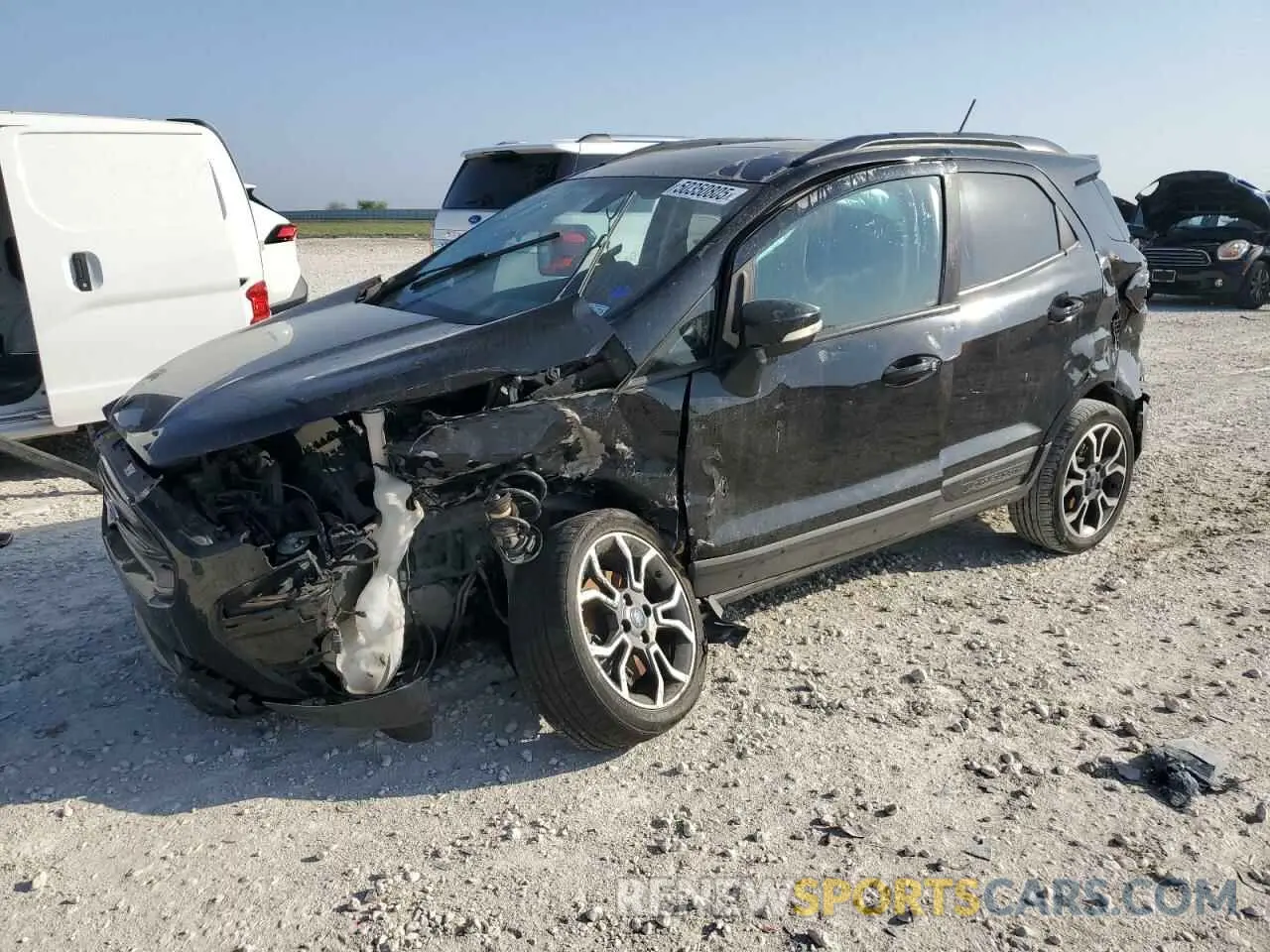 1 Photograph of a damaged car MAJ6S3JL1LC323559 FORD ECOSPORT 2020