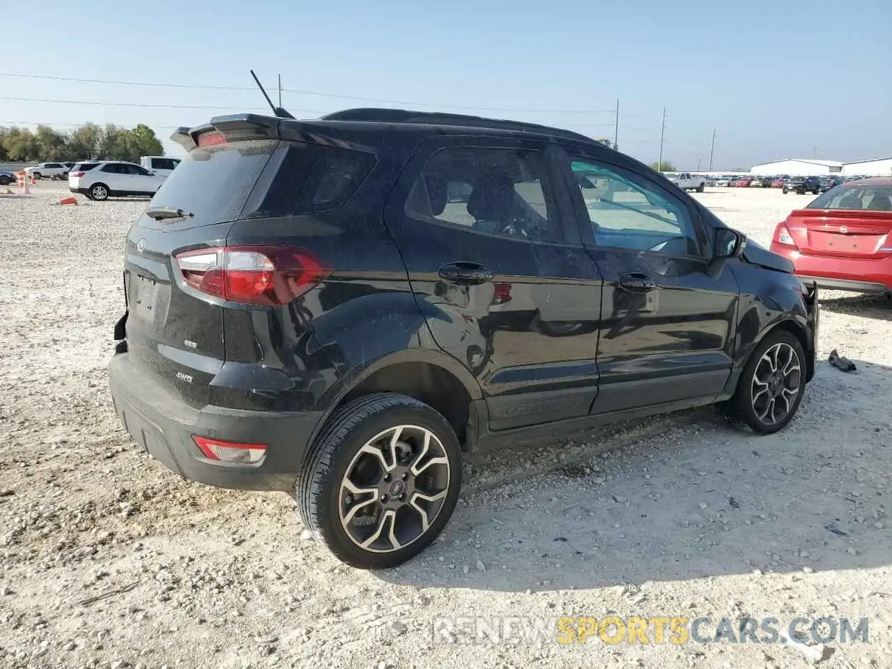 3 Photograph of a damaged car MAJ6S3JL1LC323559 FORD ECOSPORT 2020