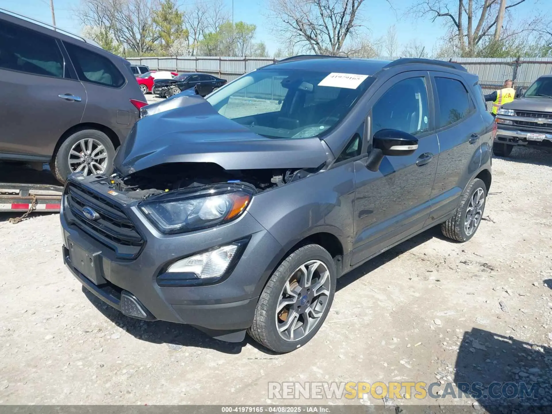 2 Photograph of a damaged car MAJ6S3JL1LC336361 FORD ECOSPORT 2020