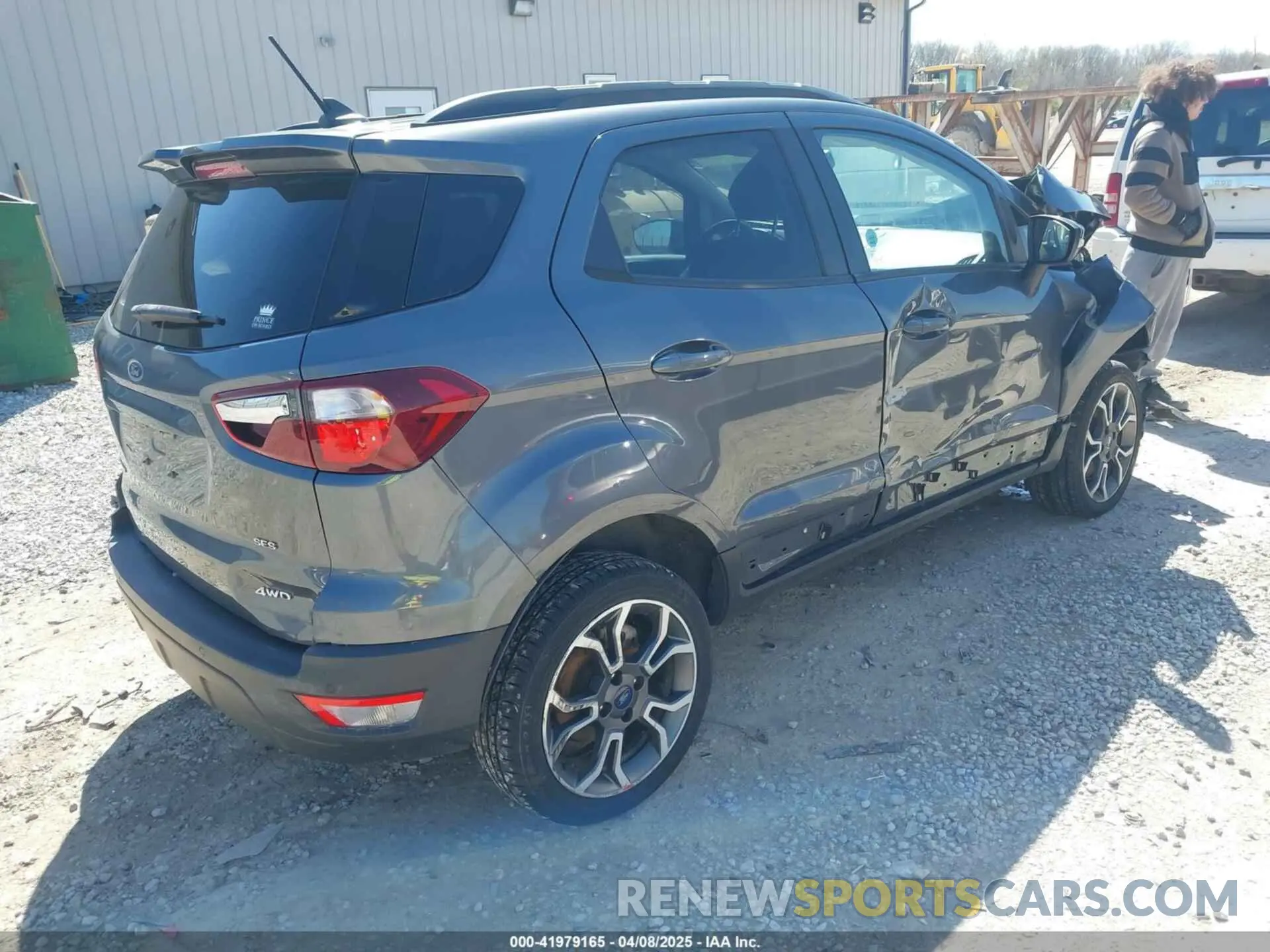 4 Photograph of a damaged car MAJ6S3JL1LC336361 FORD ECOSPORT 2020