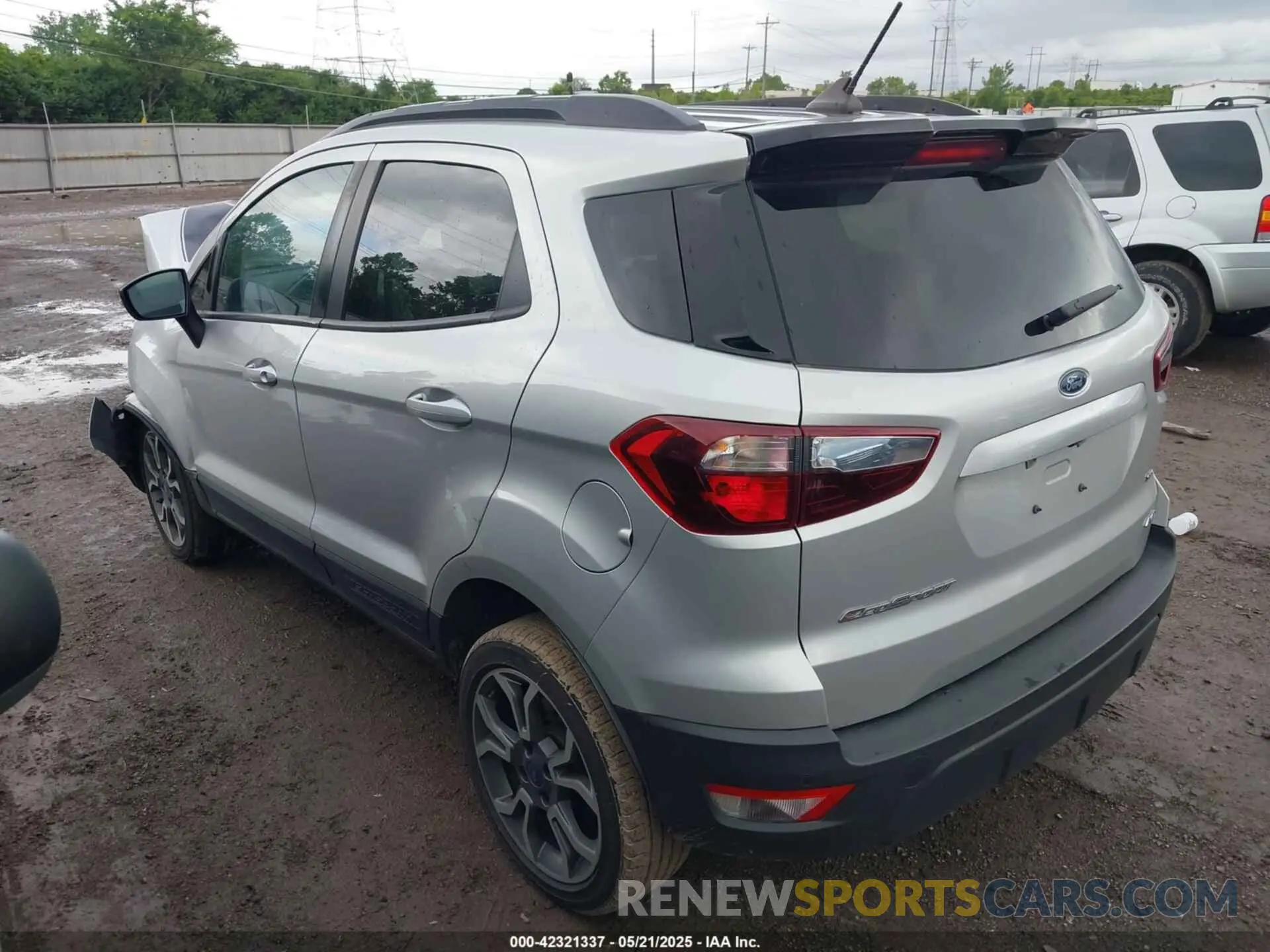 3 Photograph of a damaged car MAJ6S3JL1LC362250 FORD ECOSPORT 2020