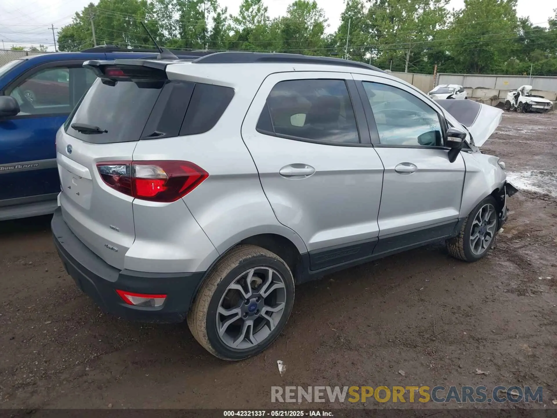 4 Photograph of a damaged car MAJ6S3JL1LC362250 FORD ECOSPORT 2020