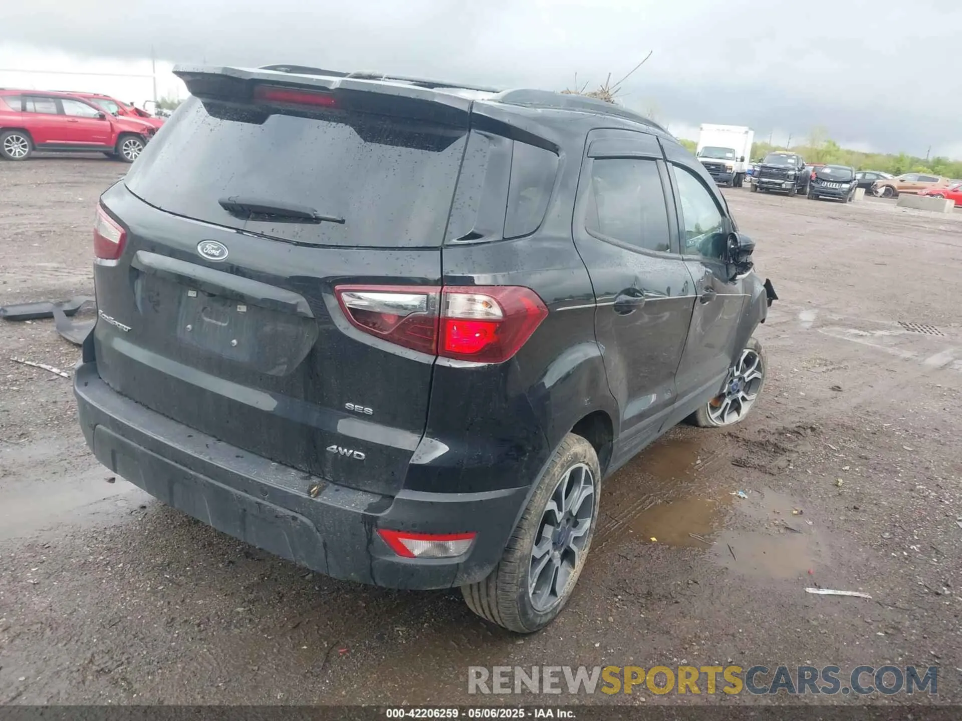 4 Photograph of a damaged car MAJ6S3JL2LC312957 FORD ECOSPORT 2020