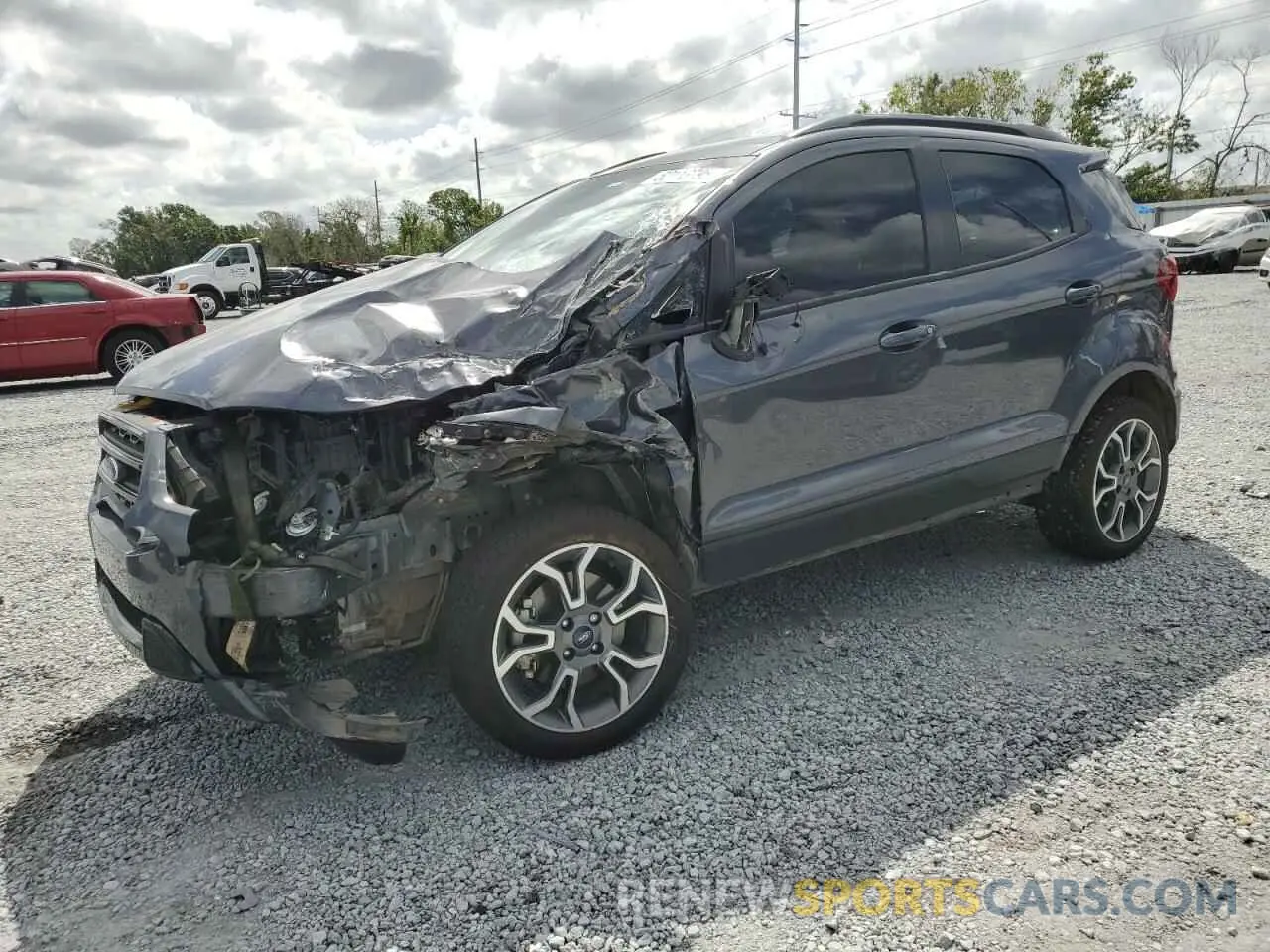 1 Photograph of a damaged car MAJ6S3JL2LC389215 FORD ECOSPORT 2020