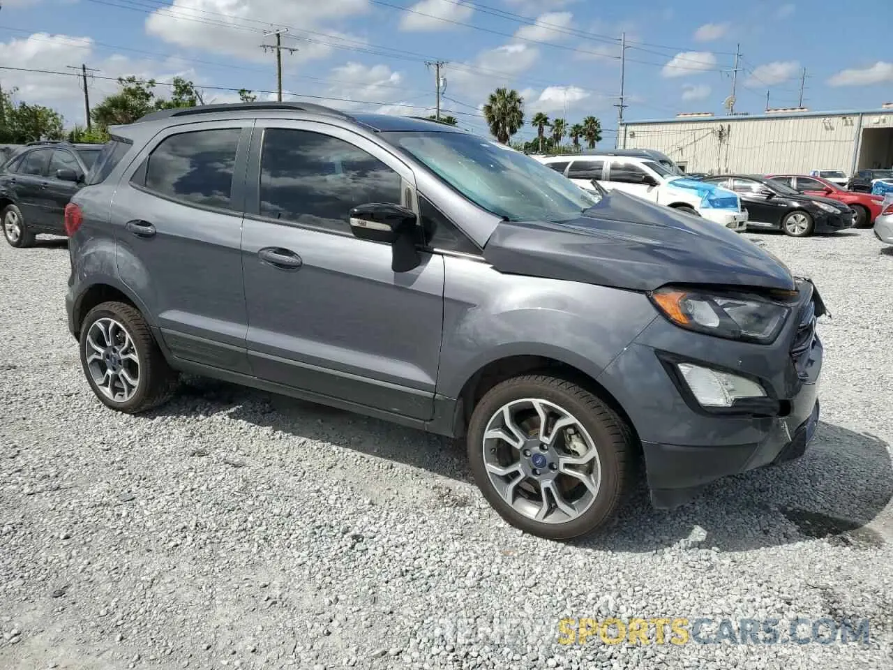 4 Photograph of a damaged car MAJ6S3JL2LC389215 FORD ECOSPORT 2020