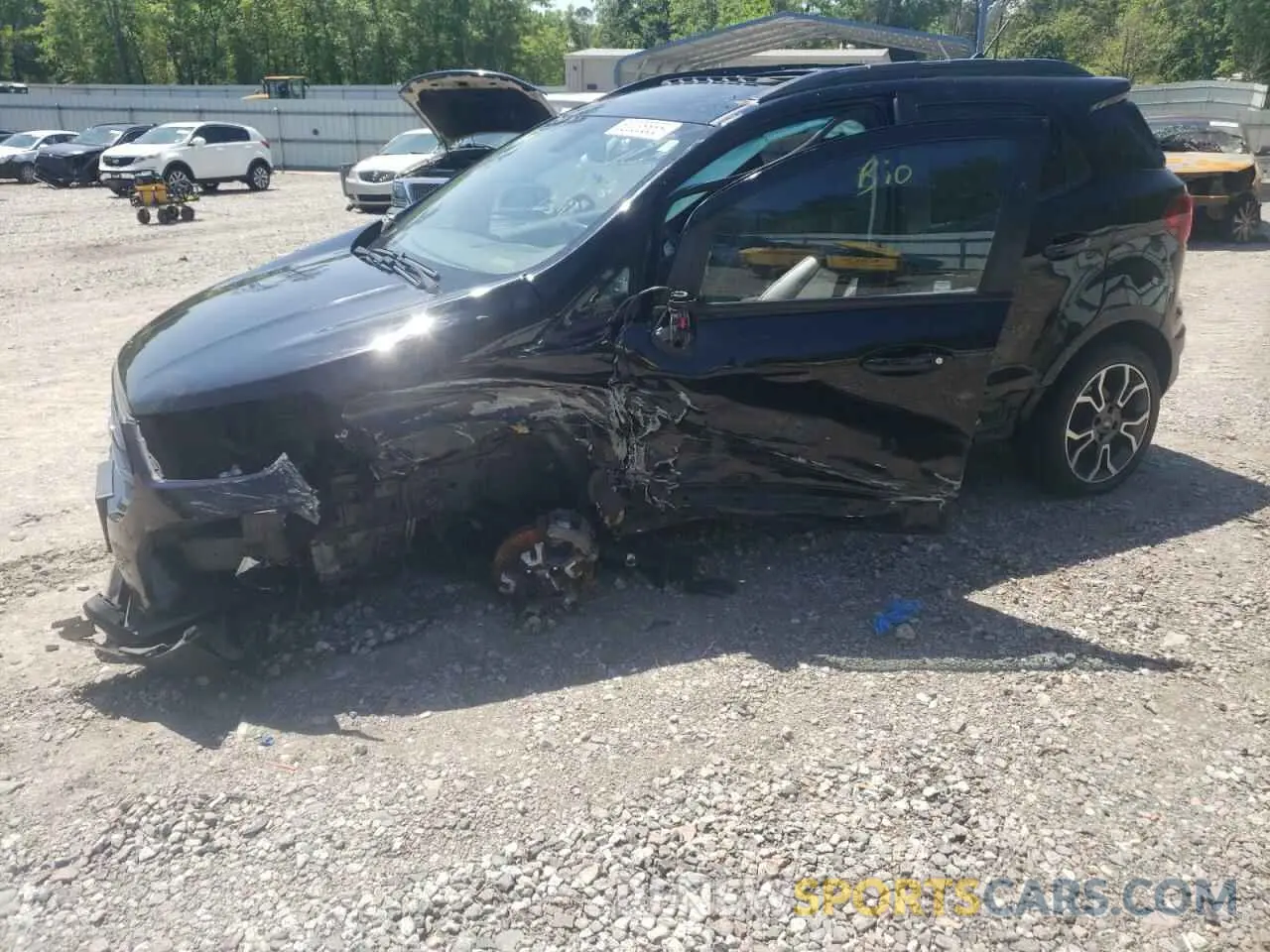 1 Photograph of a damaged car MAJ6S3JL3LC345627 FORD ECOSPORT 2020