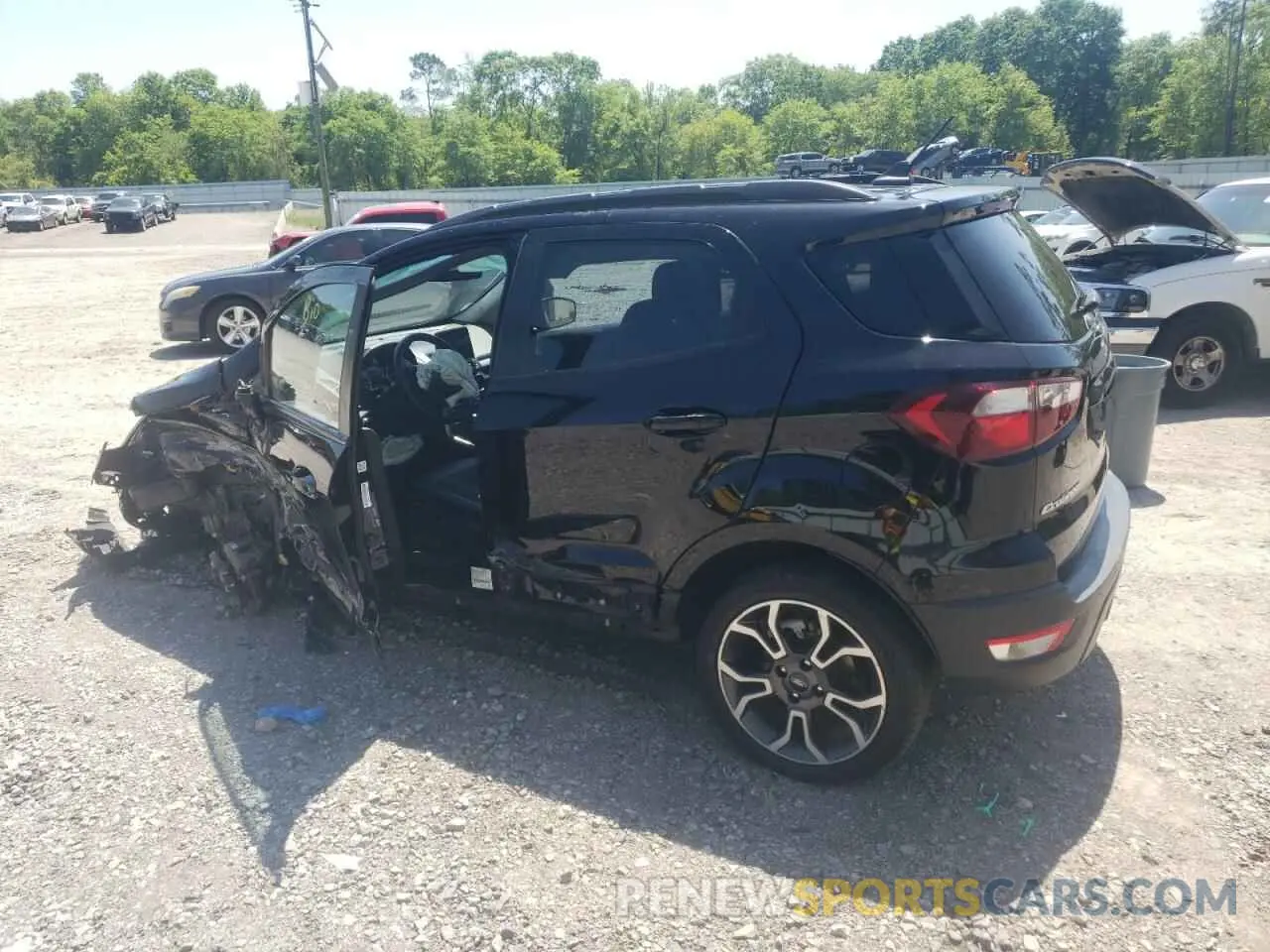 2 Photograph of a damaged car MAJ6S3JL3LC345627 FORD ECOSPORT 2020