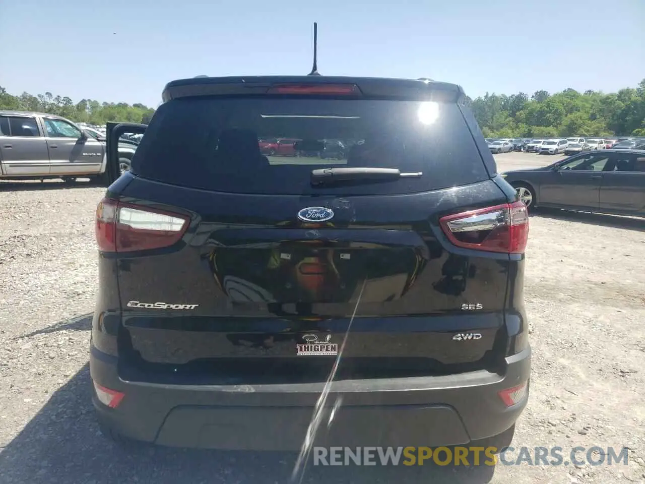 6 Photograph of a damaged car MAJ6S3JL3LC345627 FORD ECOSPORT 2020