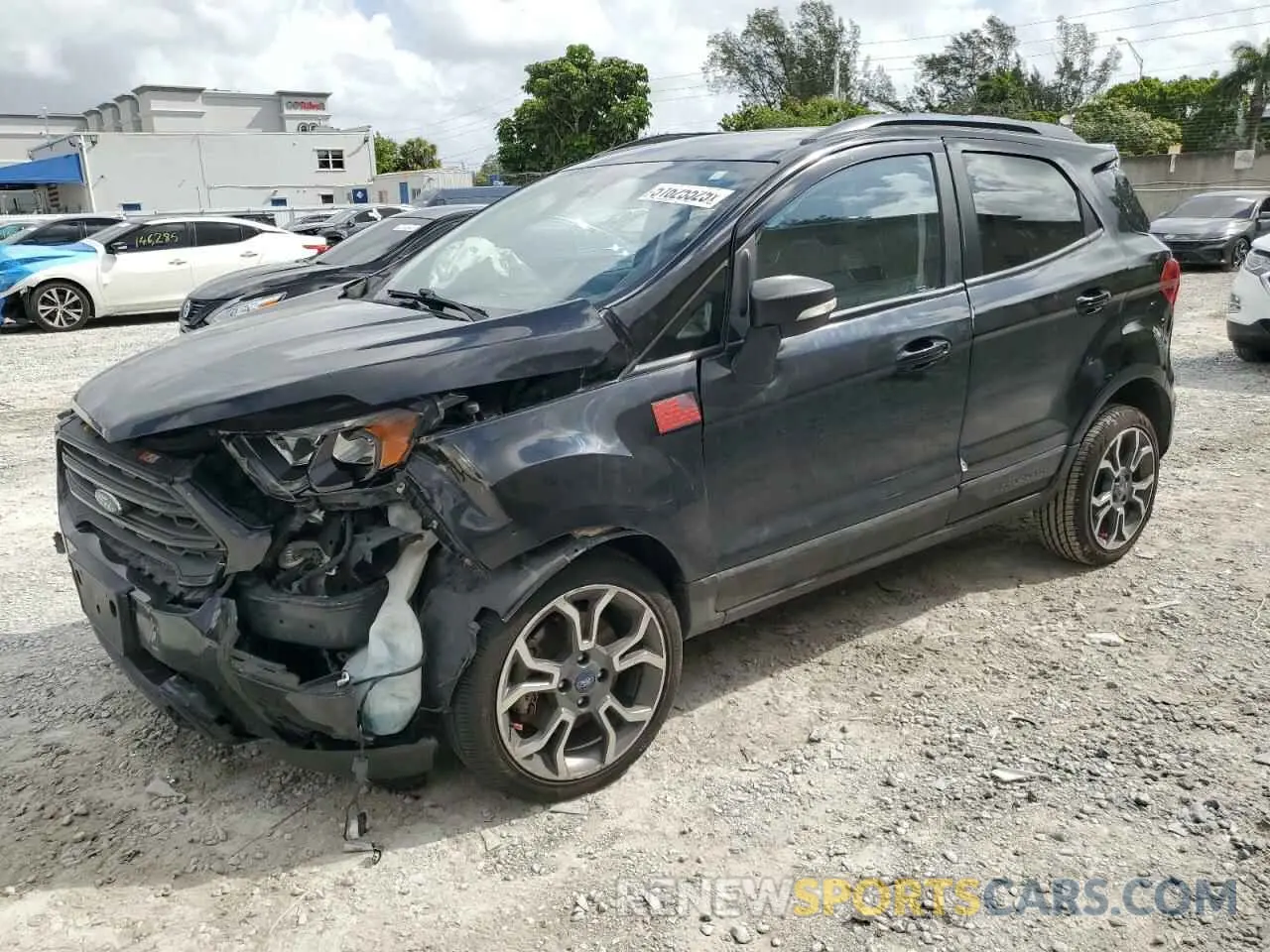 1 Photograph of a damaged car MAJ6S3JL3LC351847 FORD ECOSPORT 2020