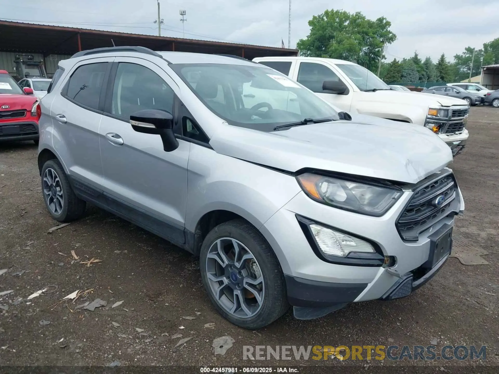 1 Photograph of a damaged car MAJ6S3JL4LC314466 FORD ECOSPORT 2020