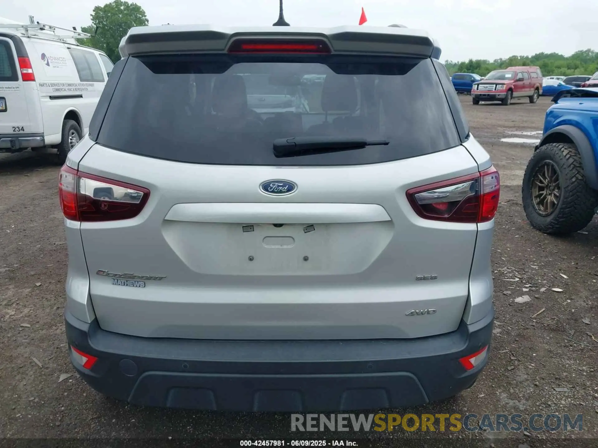 16 Photograph of a damaged car MAJ6S3JL4LC314466 FORD ECOSPORT 2020
