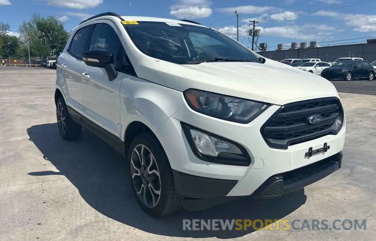 1 Photograph of a damaged car MAJ6S3JL4LC349427 FORD ECOSPORT 2020
