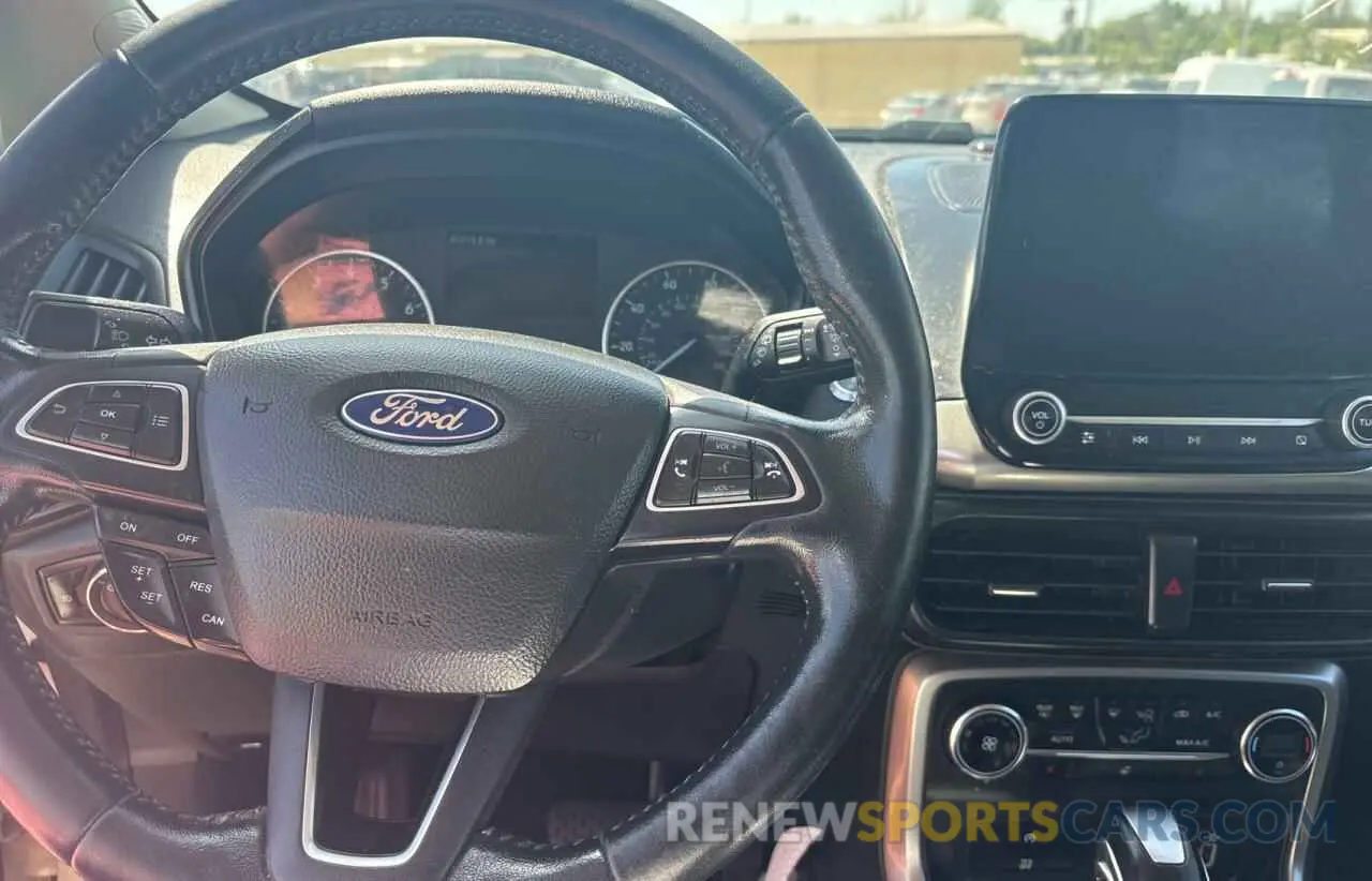9 Photograph of a damaged car MAJ6S3JL4LC349427 FORD ECOSPORT 2020