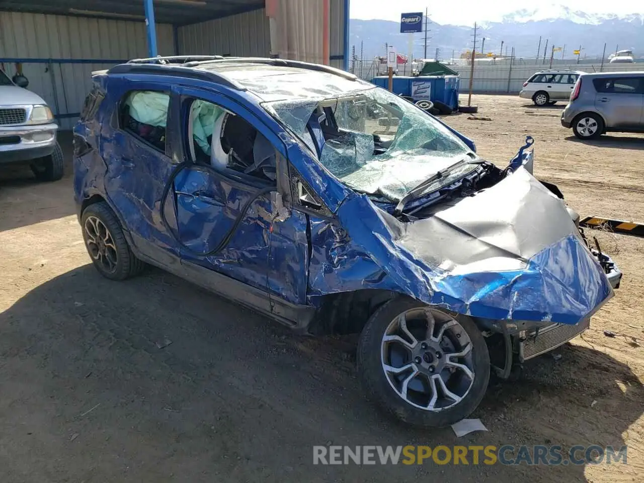 4 Photograph of a damaged car MAJ6S3JL5LC377589 FORD ECOSPORT 2020