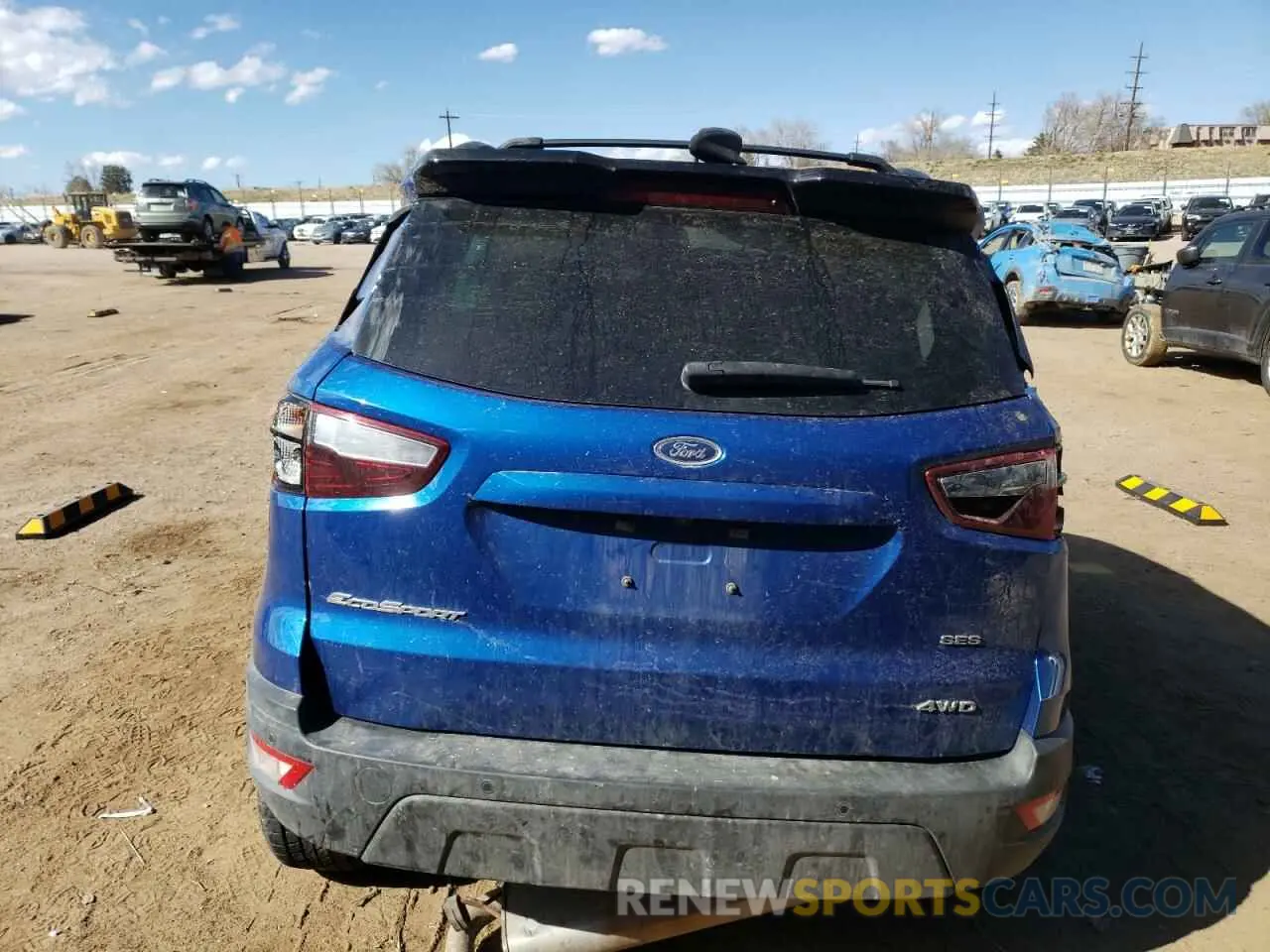 6 Photograph of a damaged car MAJ6S3JL5LC377589 FORD ECOSPORT 2020