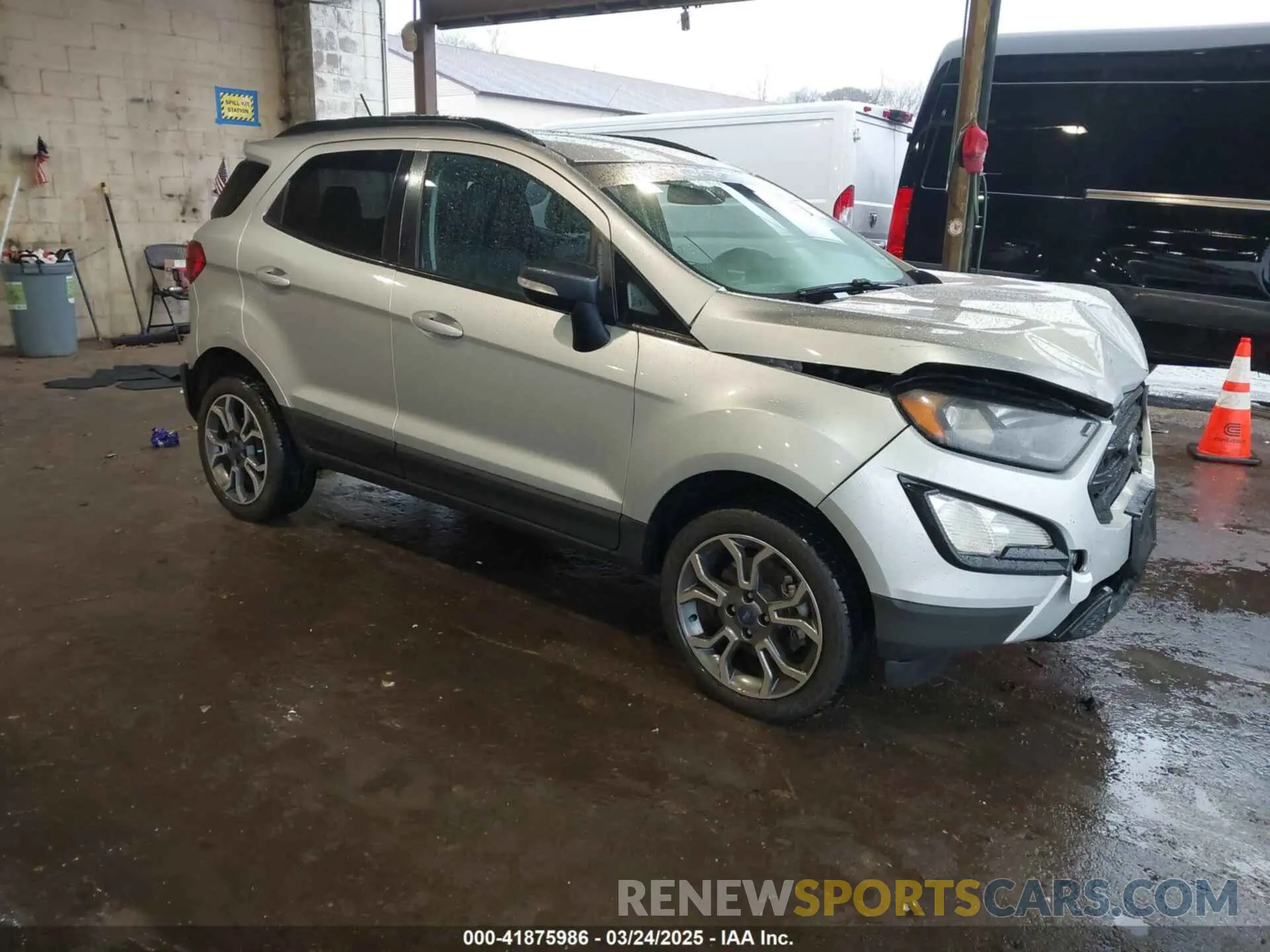 1 Photograph of a damaged car MAJ6S3JL6LC325744 FORD ECOSPORT 2020