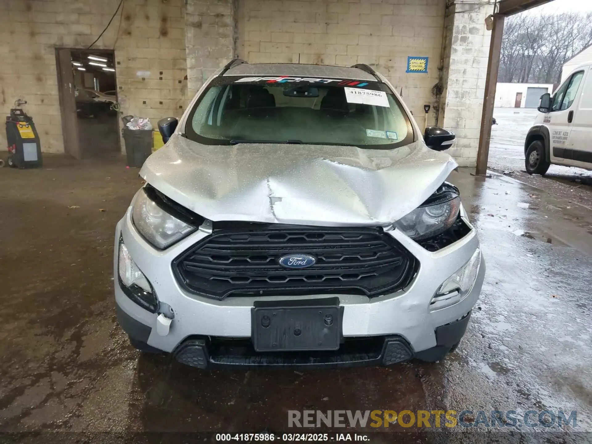 12 Photograph of a damaged car MAJ6S3JL6LC325744 FORD ECOSPORT 2020