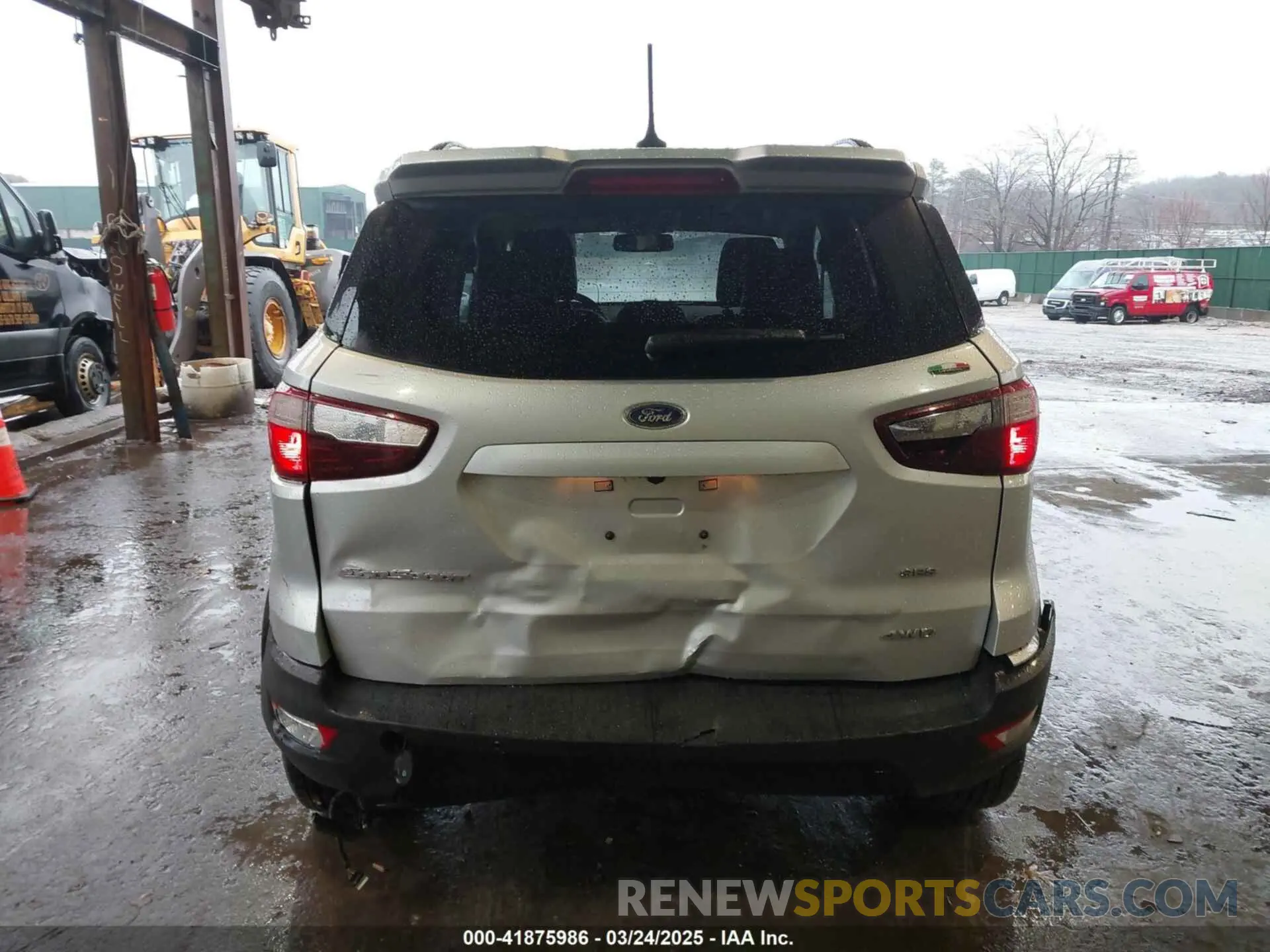 16 Photograph of a damaged car MAJ6S3JL6LC325744 FORD ECOSPORT 2020