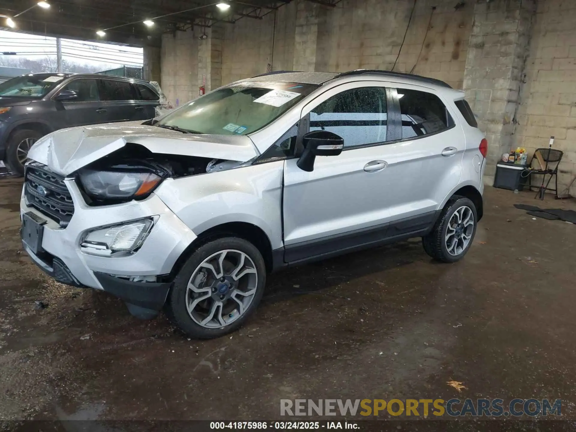 2 Photograph of a damaged car MAJ6S3JL6LC325744 FORD ECOSPORT 2020