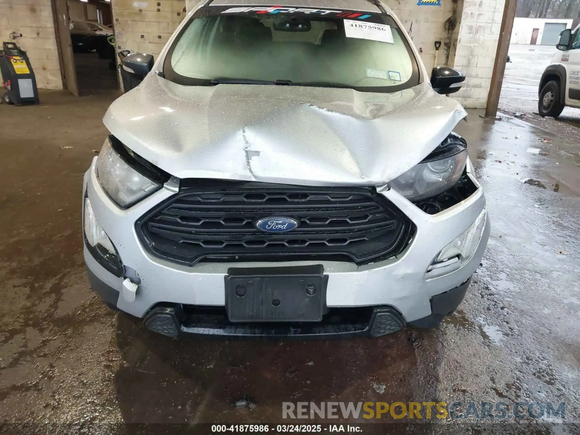 6 Photograph of a damaged car MAJ6S3JL6LC325744 FORD ECOSPORT 2020