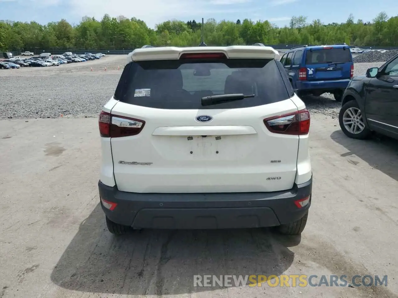 6 Photograph of a damaged car MAJ6S3JL6LC330149 FORD ECOSPORT 2020
