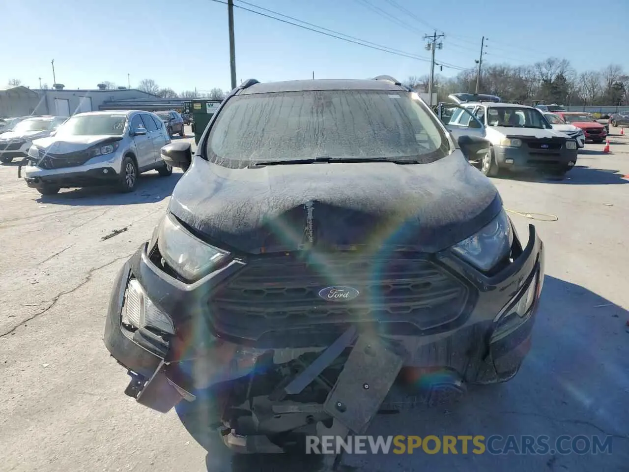 5 Photograph of a damaged car MAJ6S3JL6LC350241 FORD ECOSPORT 2020