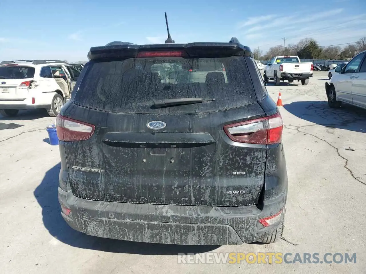 6 Photograph of a damaged car MAJ6S3JL6LC350241 FORD ECOSPORT 2020