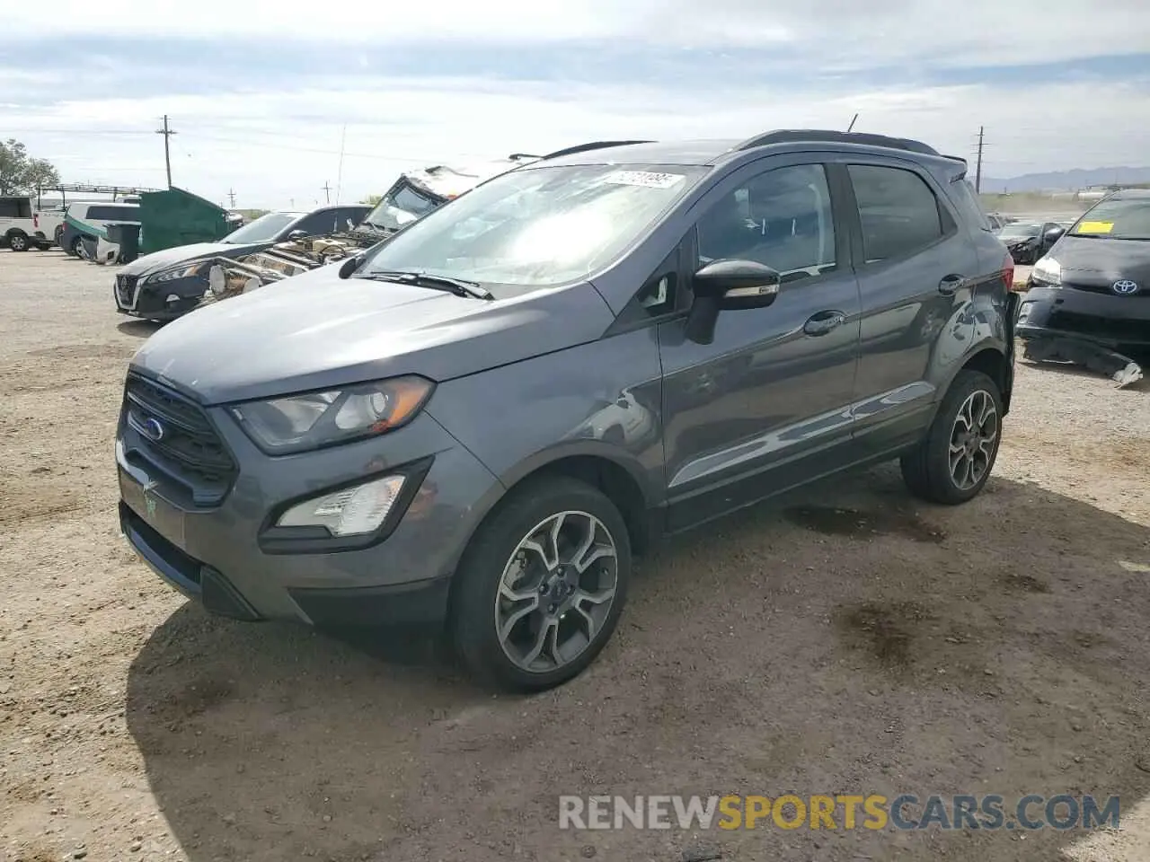 1 Photograph of a damaged car MAJ6S3JL6LC362454 FORD ECOSPORT 2020