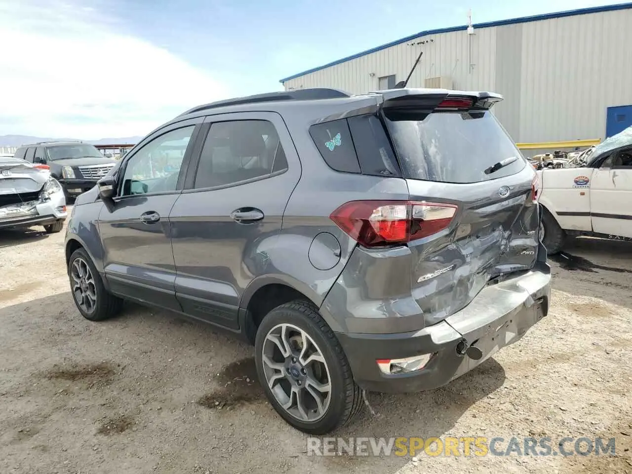 2 Photograph of a damaged car MAJ6S3JL6LC362454 FORD ECOSPORT 2020