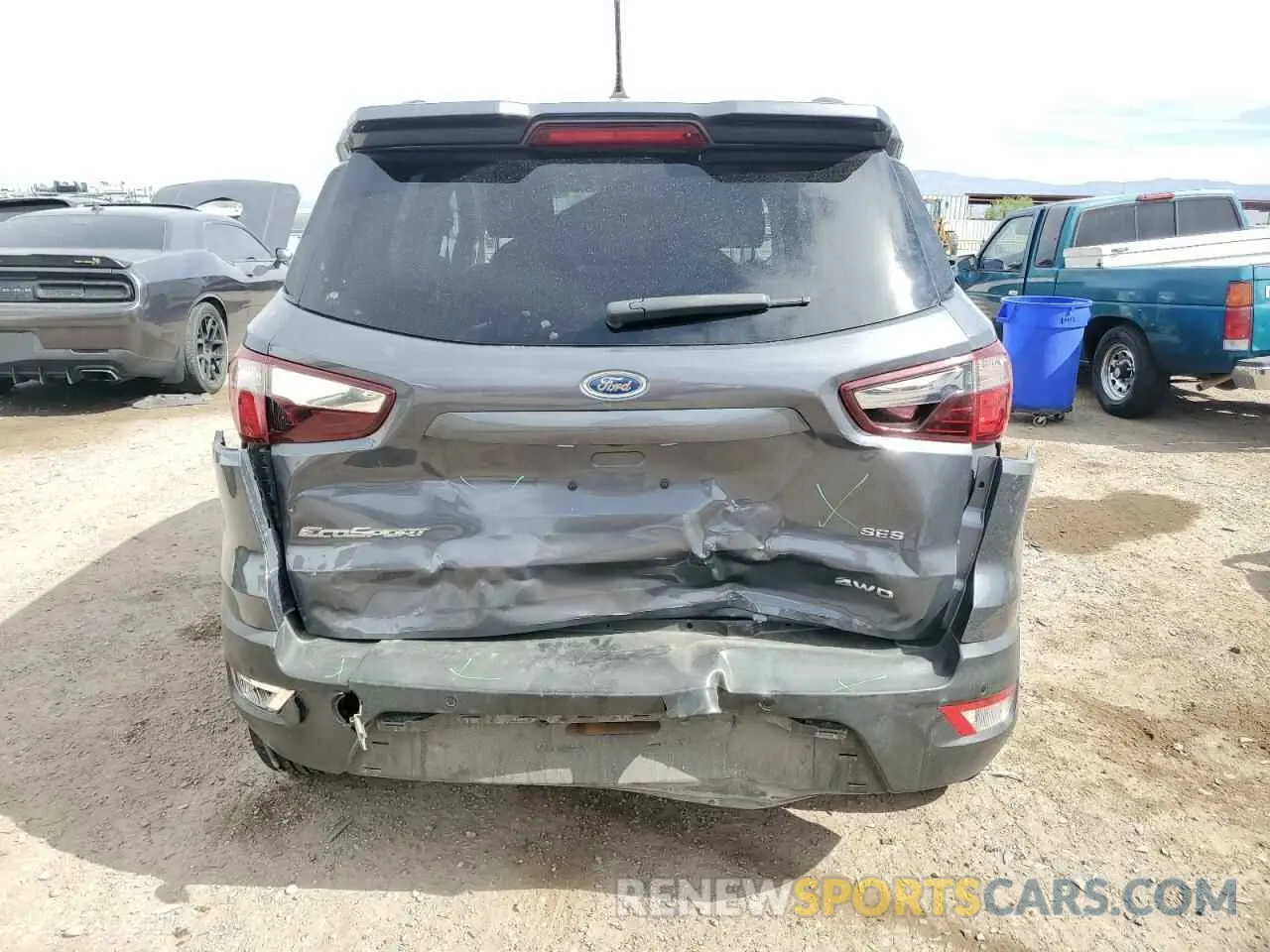 6 Photograph of a damaged car MAJ6S3JL6LC362454 FORD ECOSPORT 2020