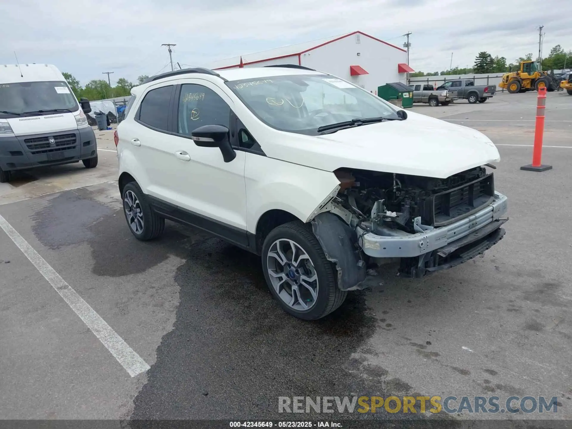 1 Photograph of a damaged car MAJ6S3JL6LC392330 FORD ECOSPORT 2020
