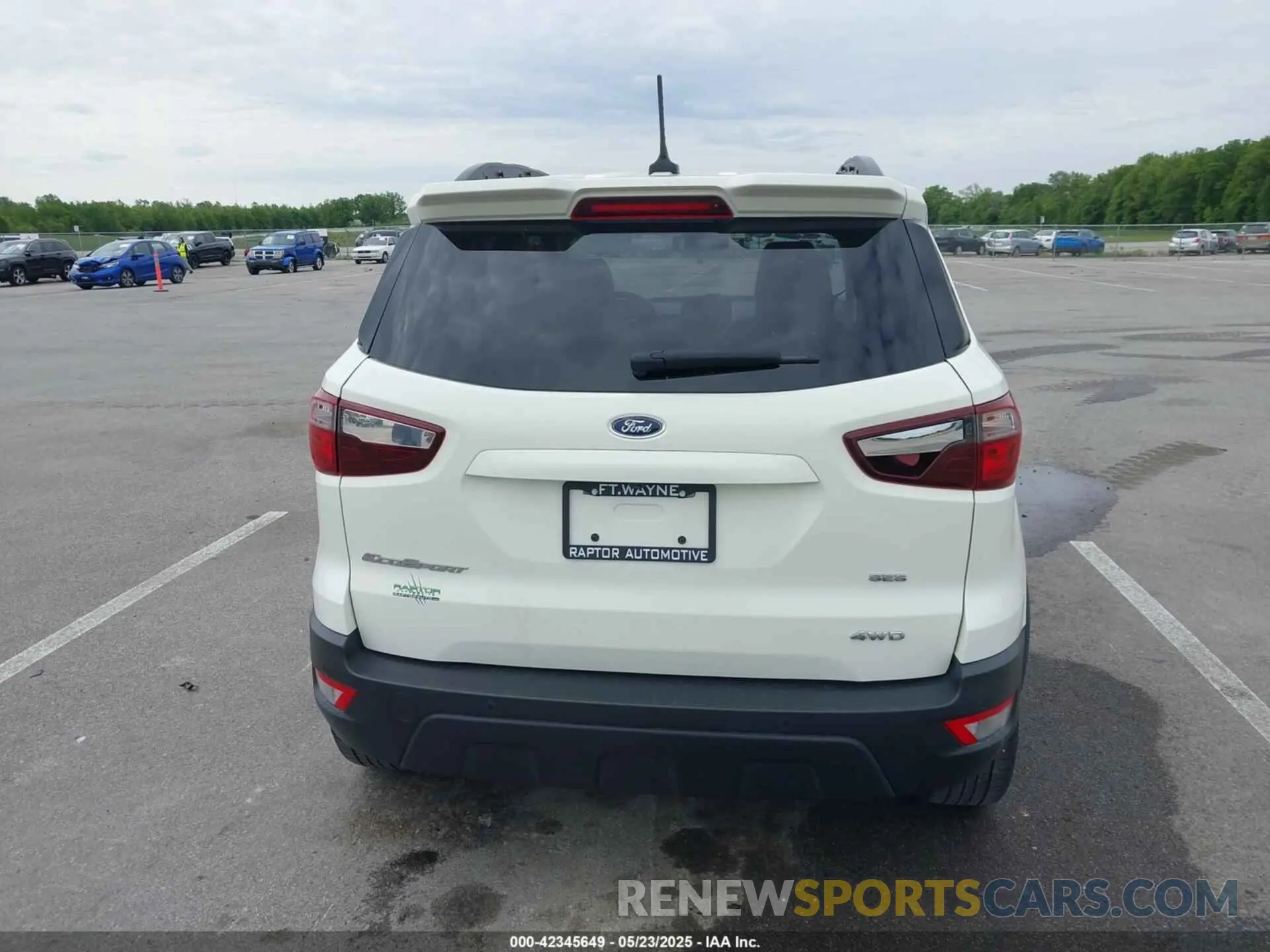 16 Photograph of a damaged car MAJ6S3JL6LC392330 FORD ECOSPORT 2020