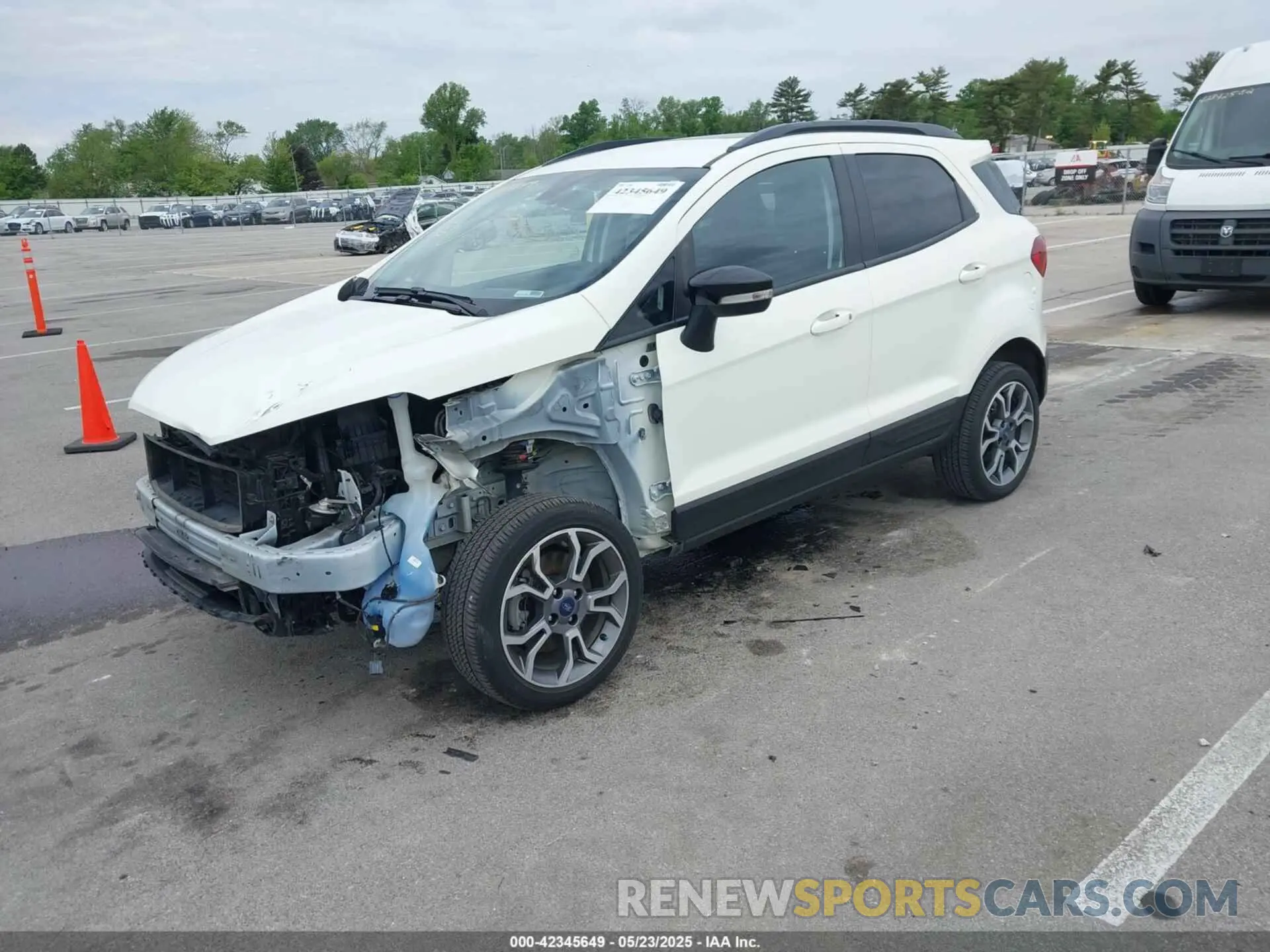2 Photograph of a damaged car MAJ6S3JL6LC392330 FORD ECOSPORT 2020
